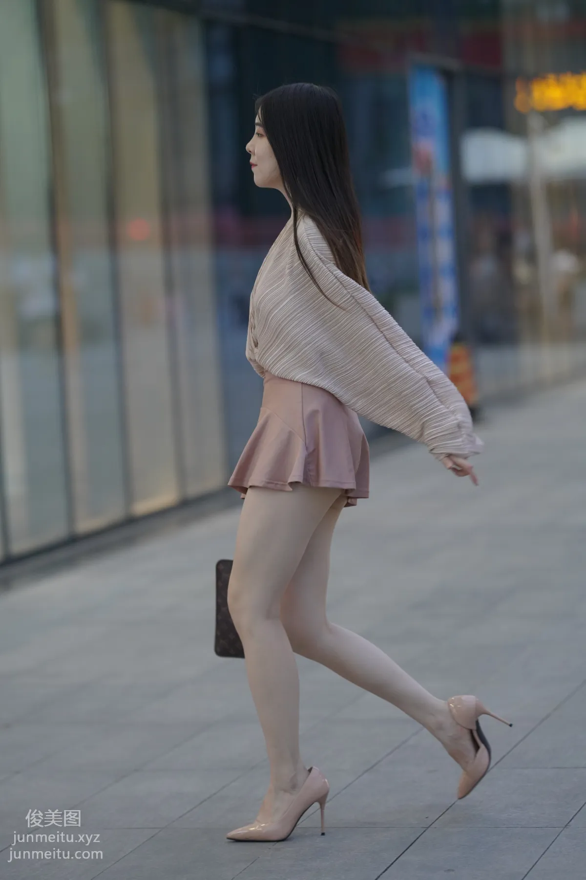 Mojing Street NO.167, Cute Pink Short Skirt Girl [493P] photo 157