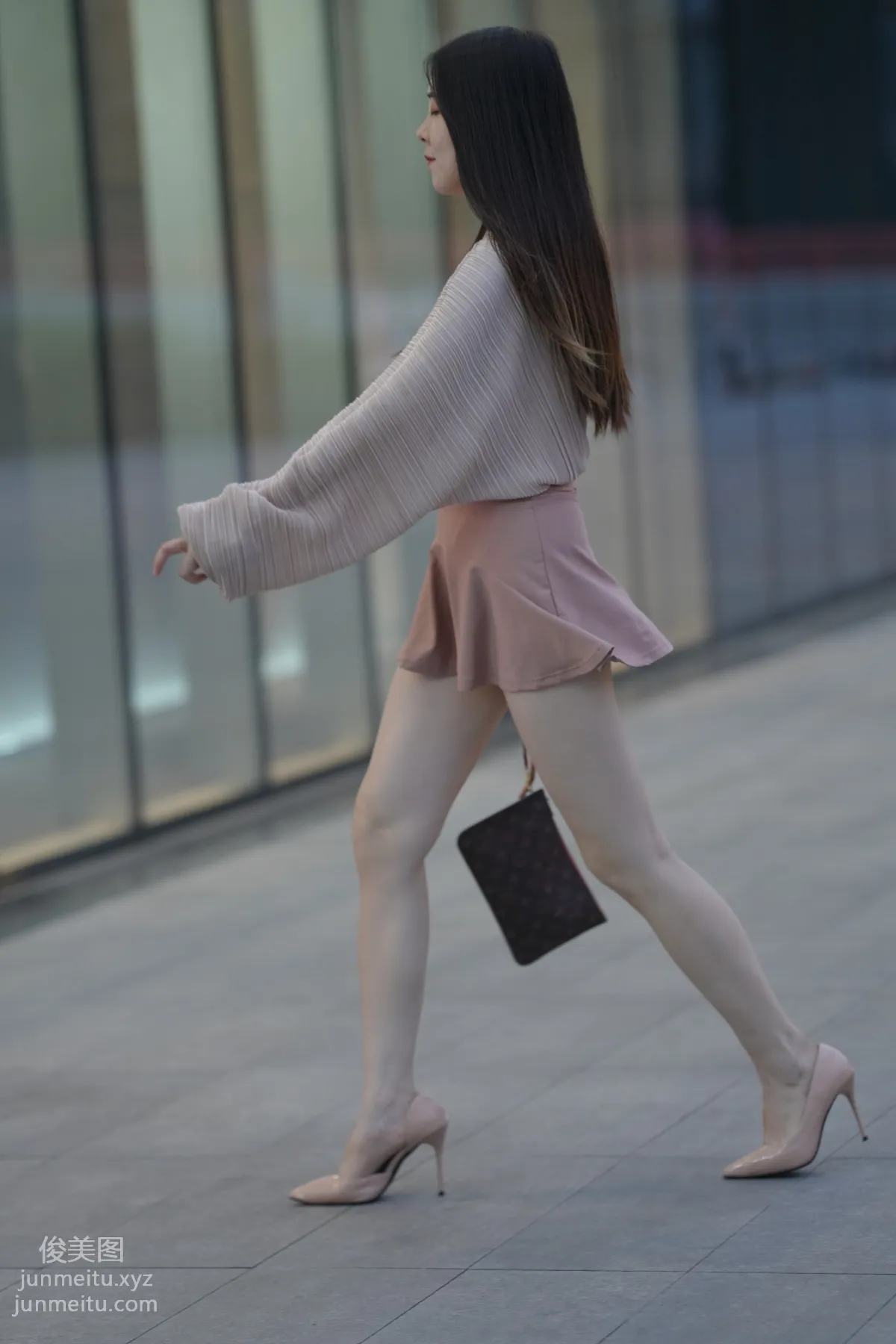 Mojing Street NO.167, Cute Pink Short Skirt Girl [493P] photo 158