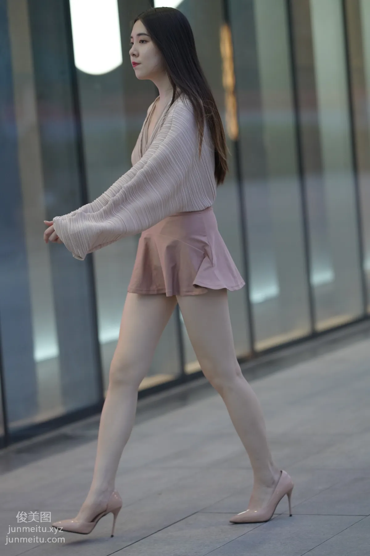 Mojing Street NO.167, Cute Pink Short Skirt Girl [493P] photo 160