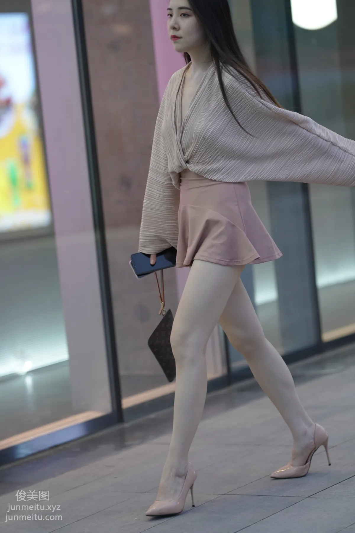 Mojing Street NO.167, Cute Pink Short Skirt Girl [493P] photo 161