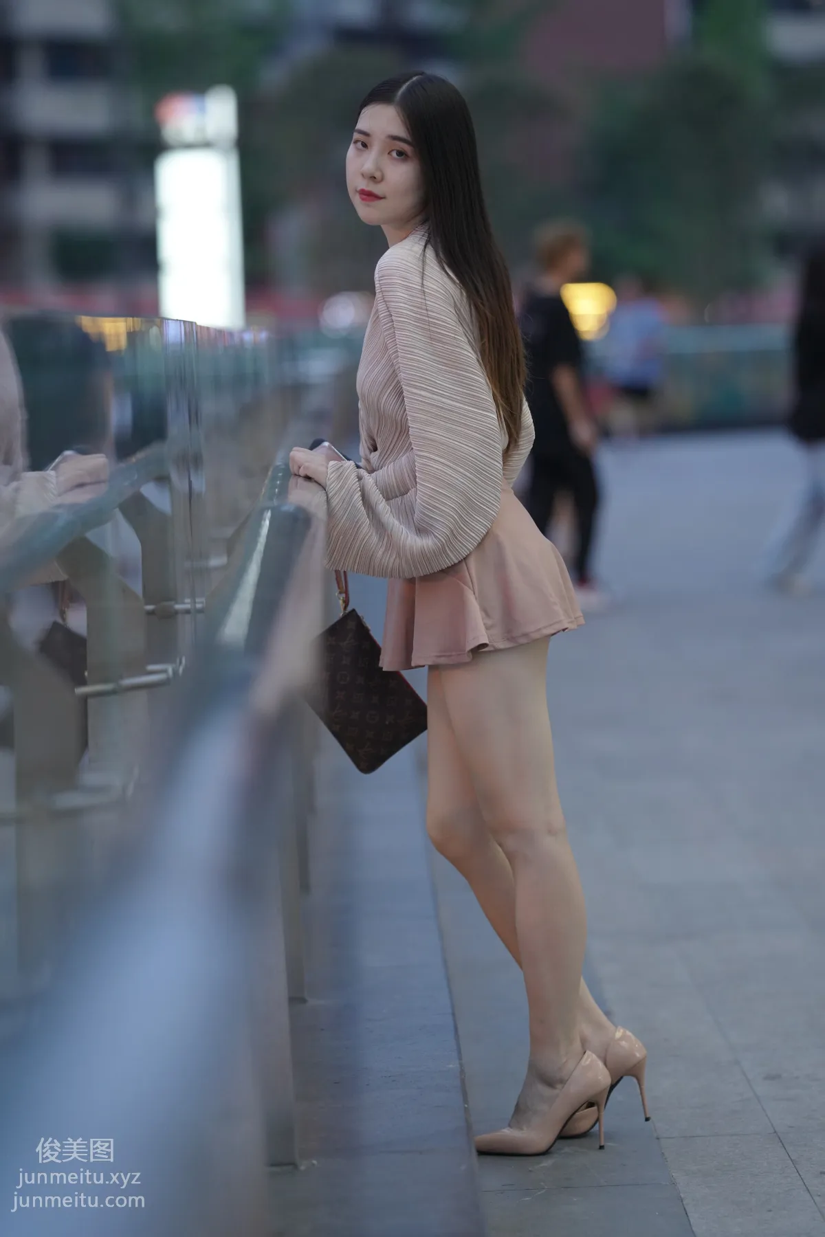 Mojing Street NO.167, Cute Pink Short Skirt Girl [493P] photo 172