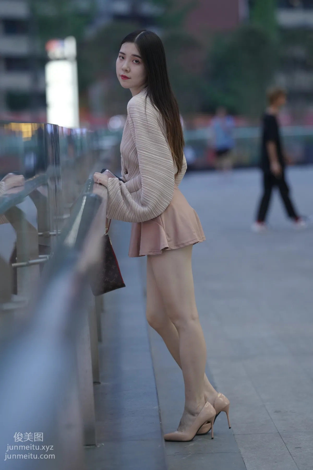 Mojing Street NO.167, Cute Pink Short Skirt Girl [493P] photo 173