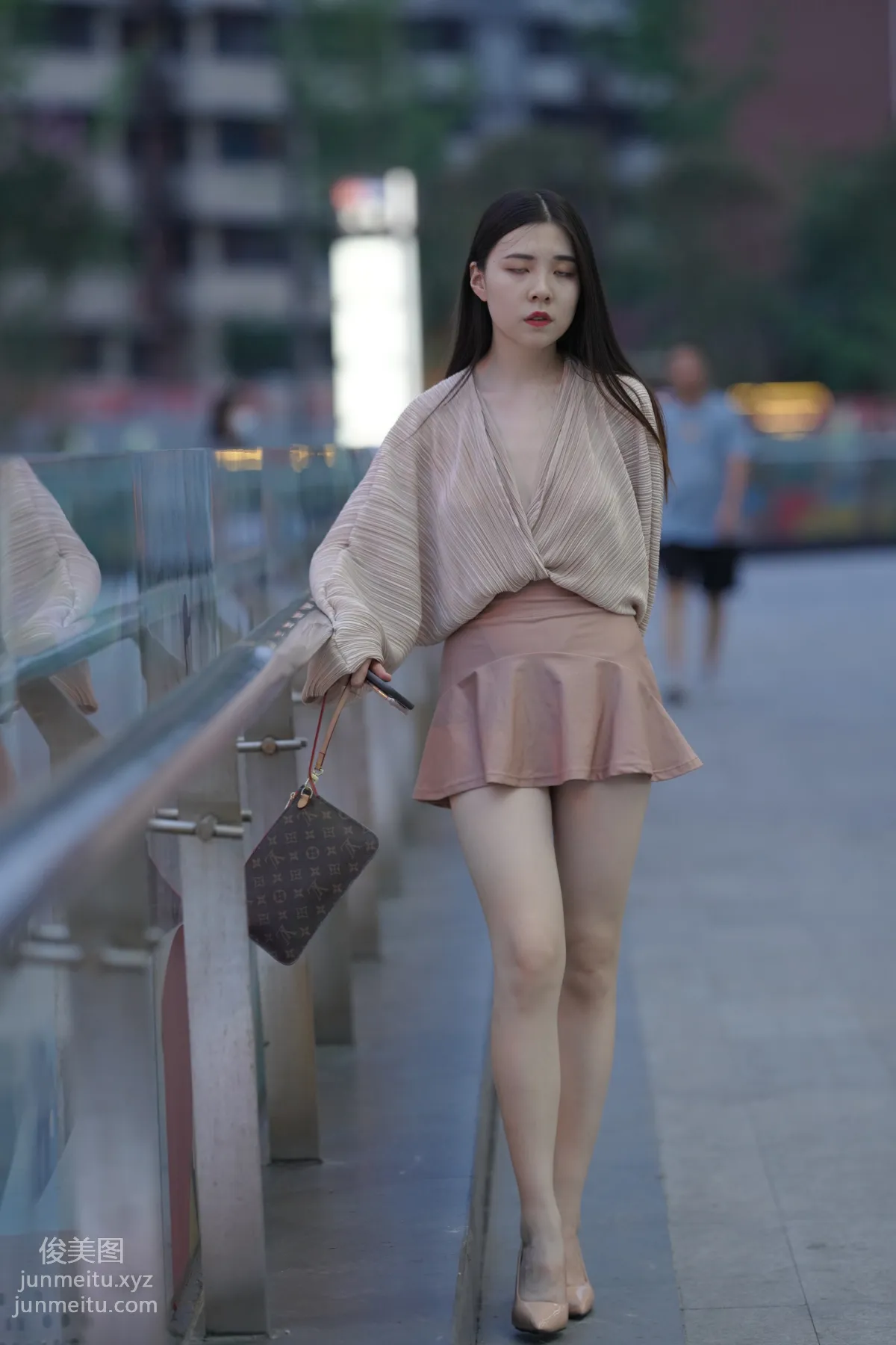 Mojing Street NO.167, Cute Pink Short Skirt Girl [493P] photo 177