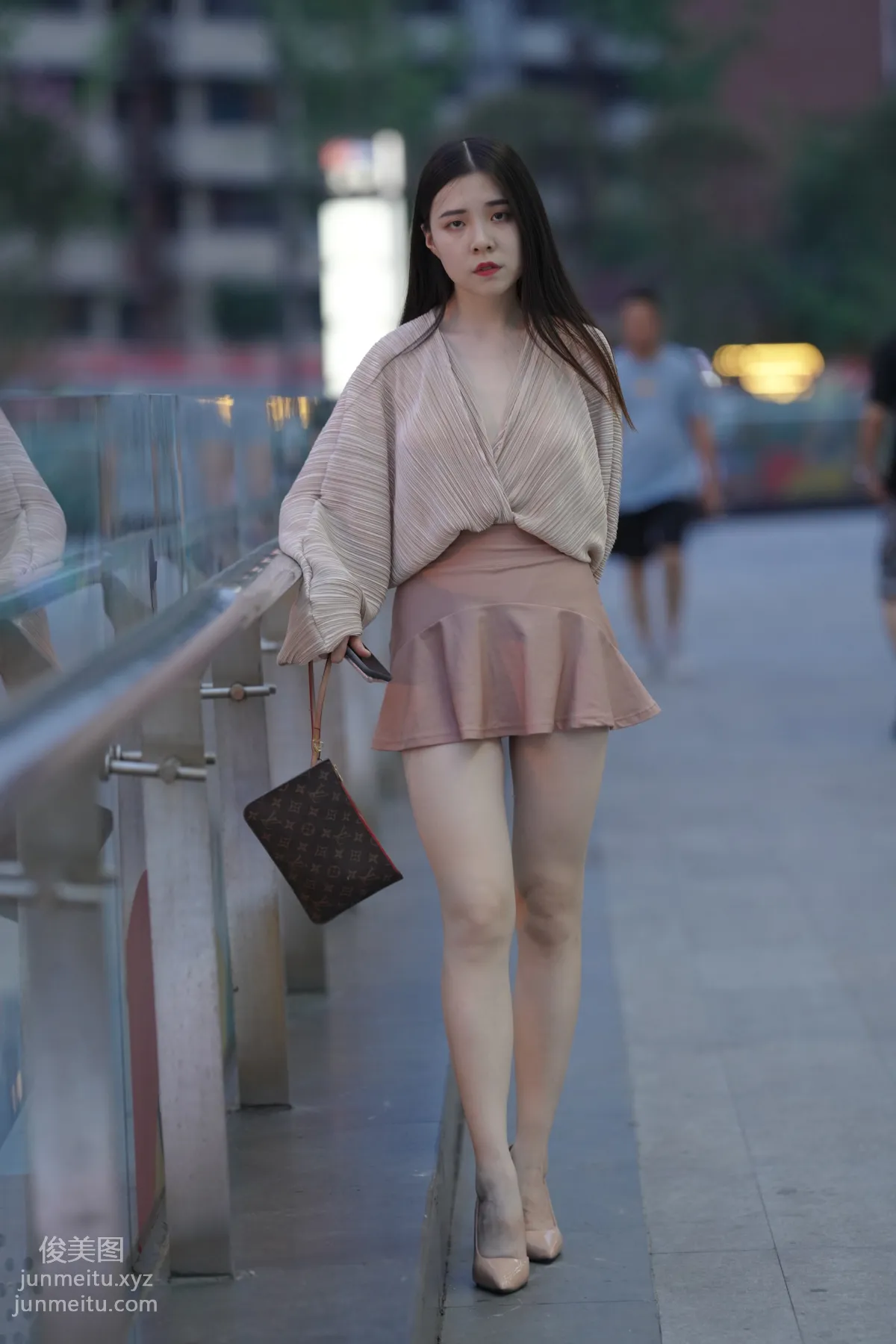 Mojing Street NO.167, Cute Pink Short Skirt Girl [493P] photo 178
