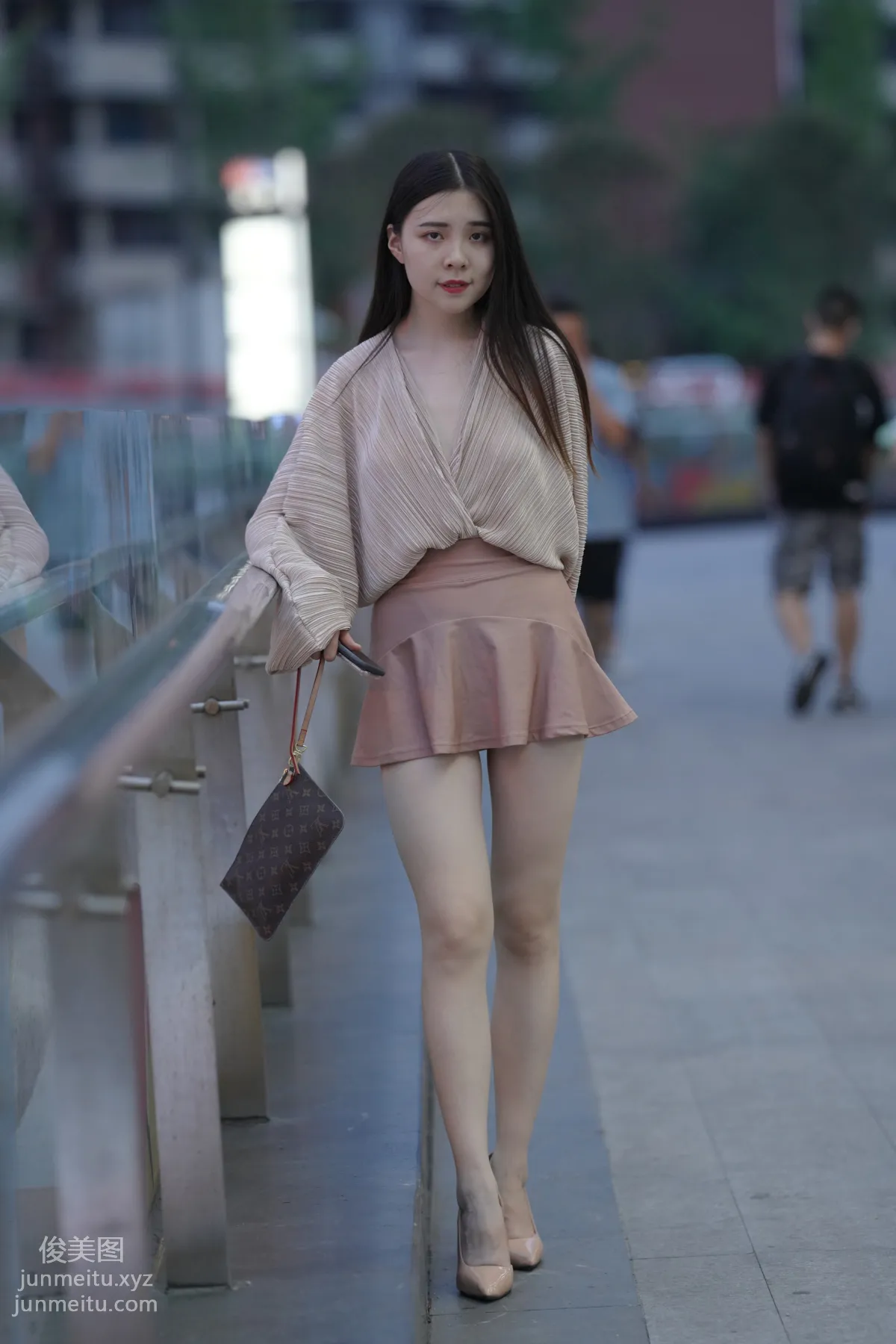 Mojing Street NO.167, Cute Pink Short Skirt Girl [493P] photo 179