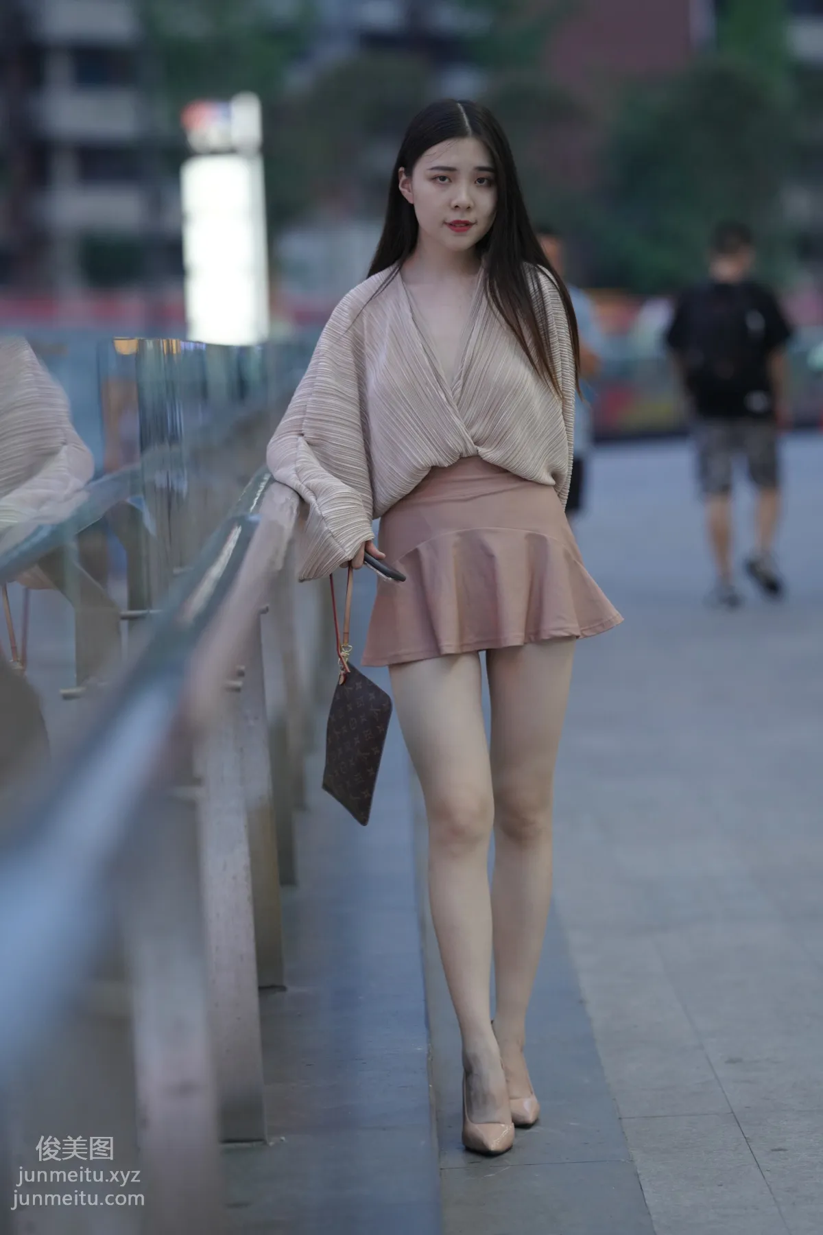 Mojing Street NO.167, Cute Pink Short Skirt Girl [493P] photo 180