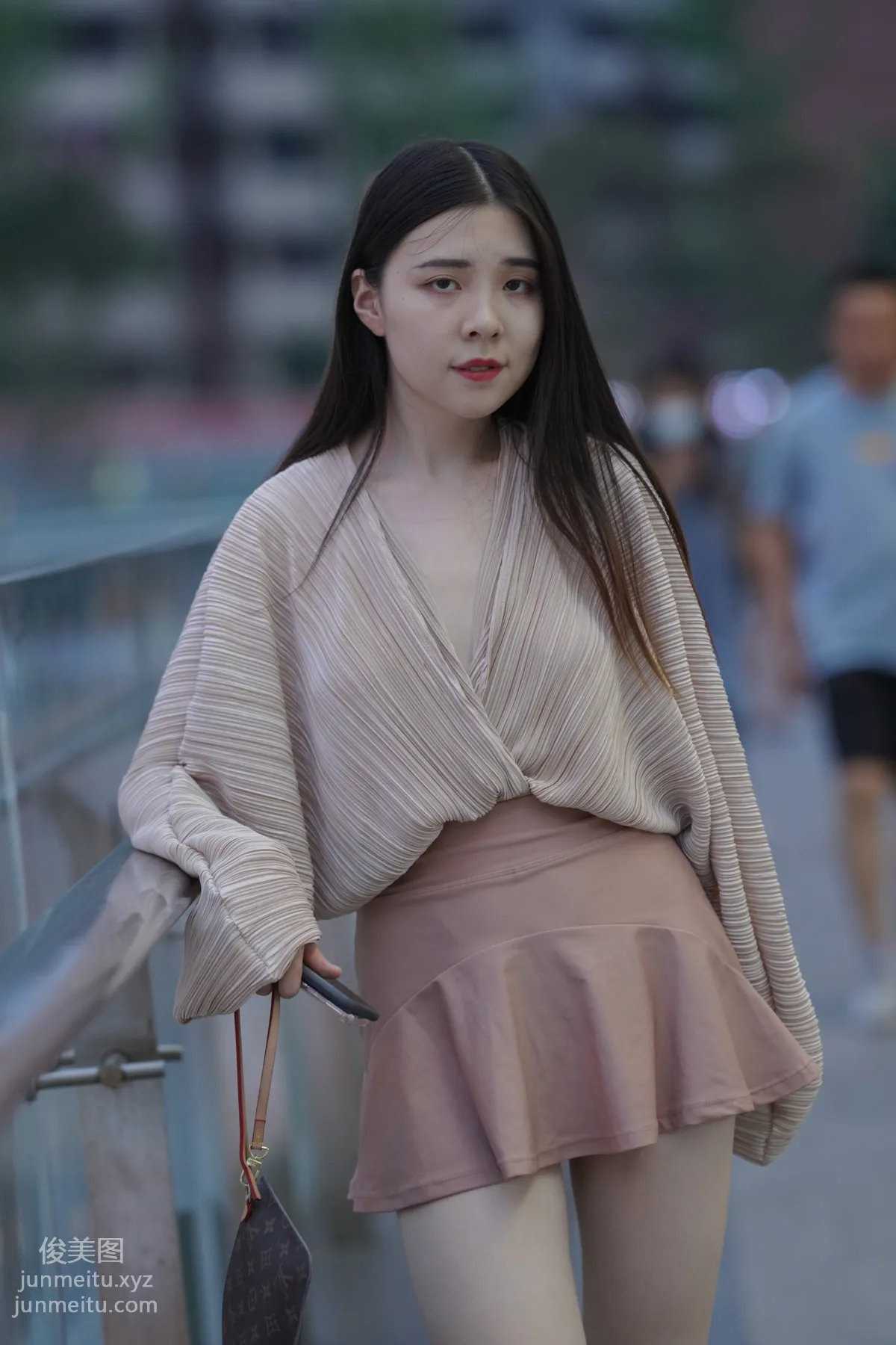 Mojing Street NO.167, Cute Pink Short Skirt Girl [493P] photo 181