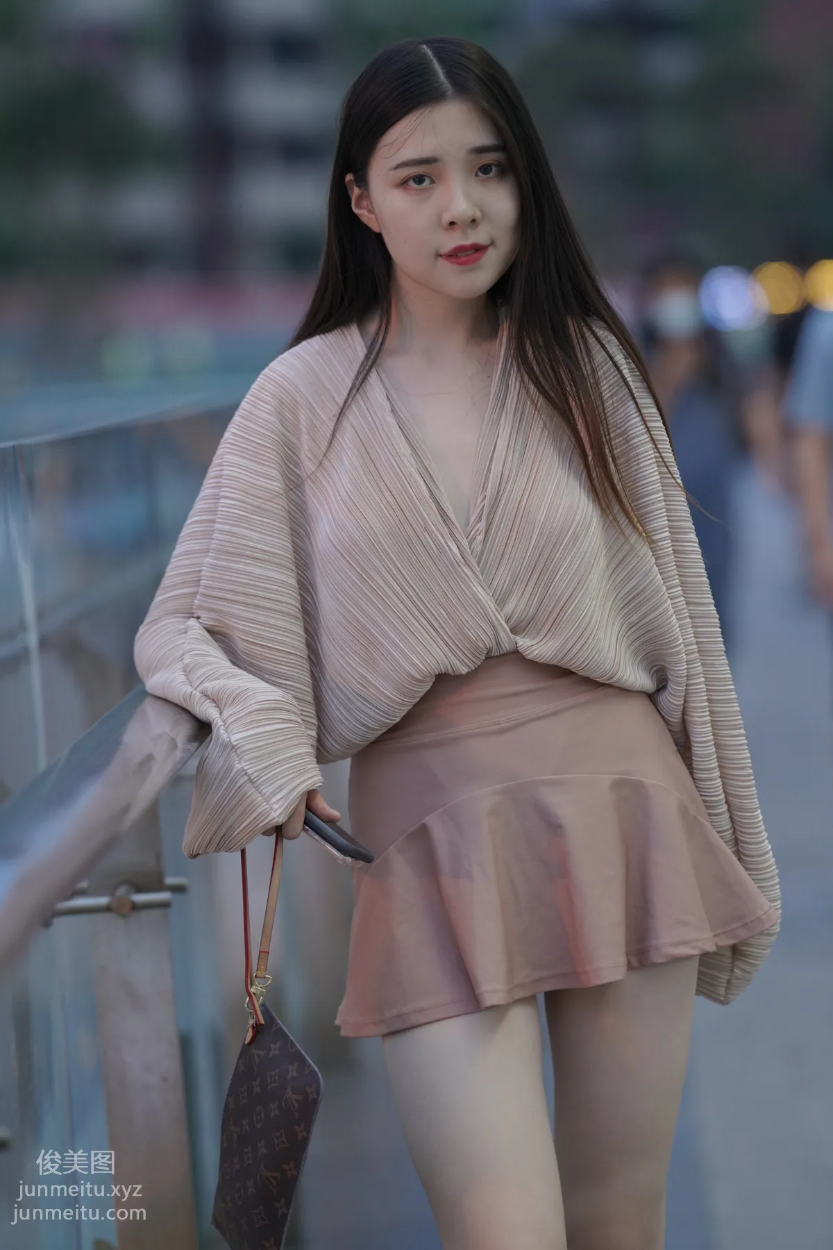 Mojing Street NO.167, Cute Pink Short Skirt Girl [493P] photo 182