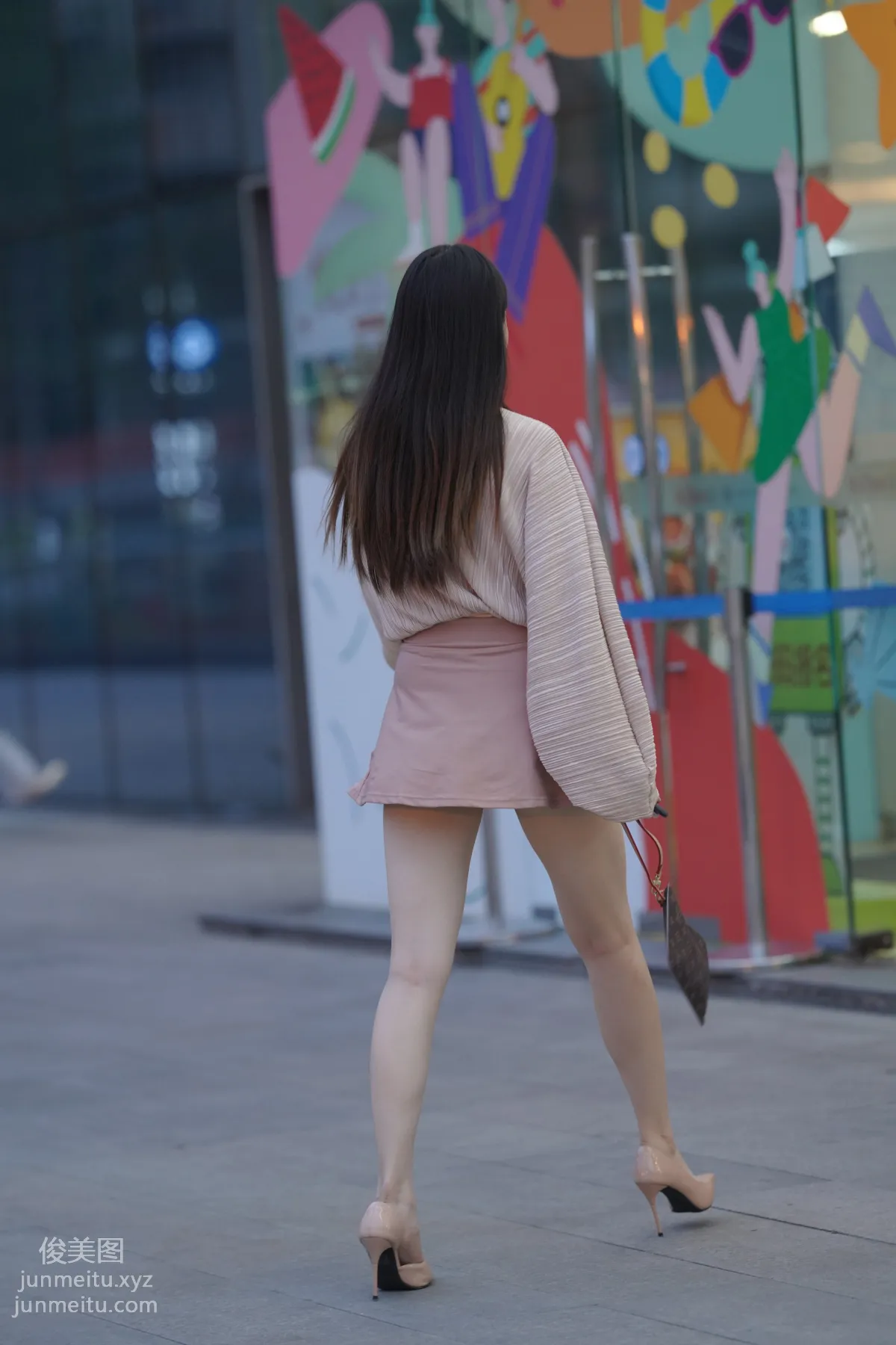 Mojing Street NO.167, Cute Pink Short Skirt Girl [493P] photo 192