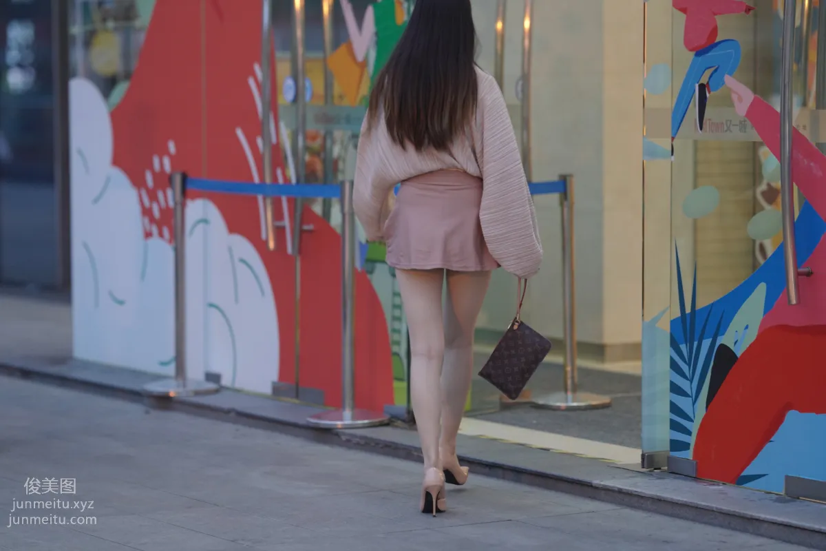 Mojing Street NO.167, Cute Pink Short Skirt Girl [493P] photo 194