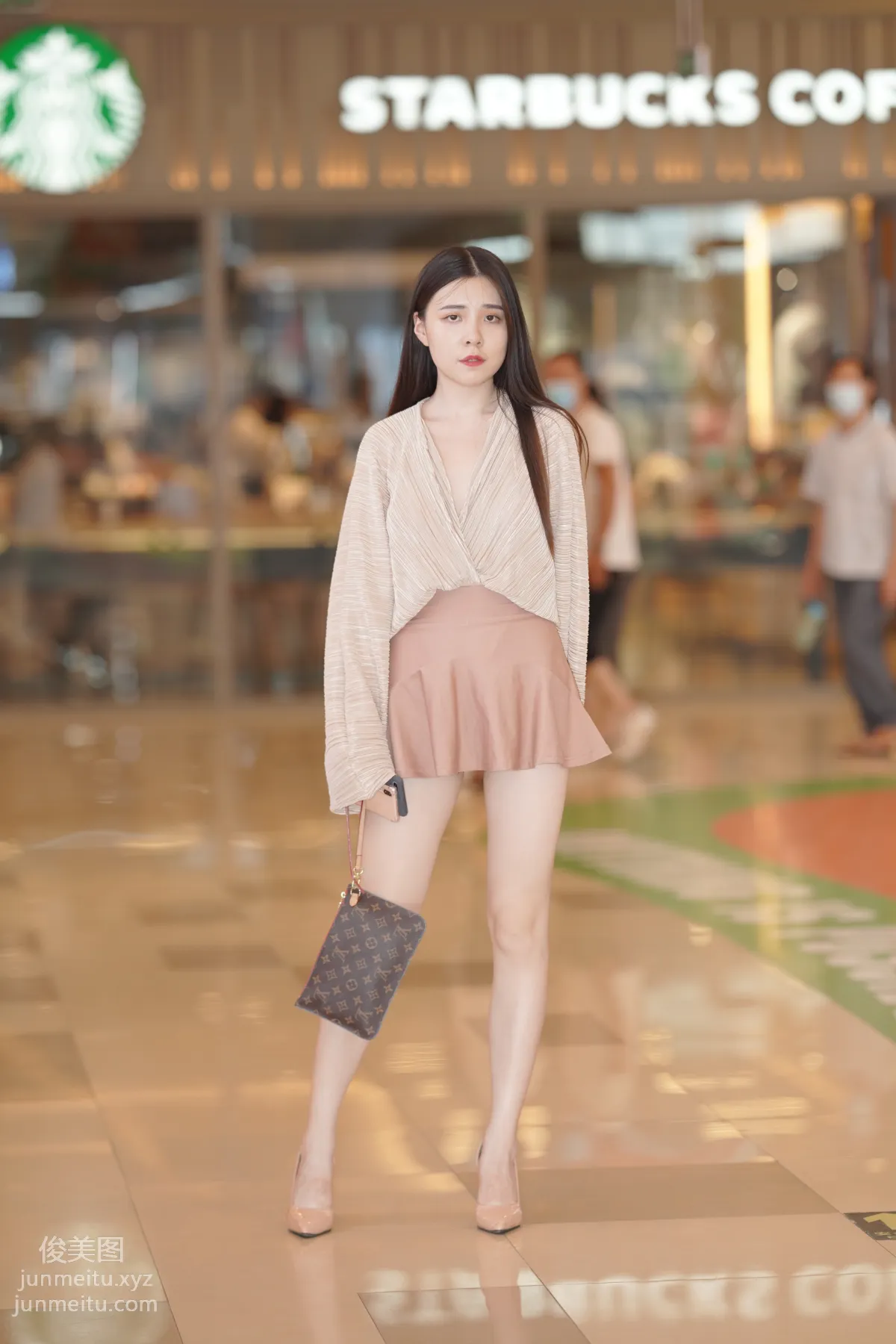 Mojing Street NO.167, Cute Pink Short Skirt Girl [493P] photo 195