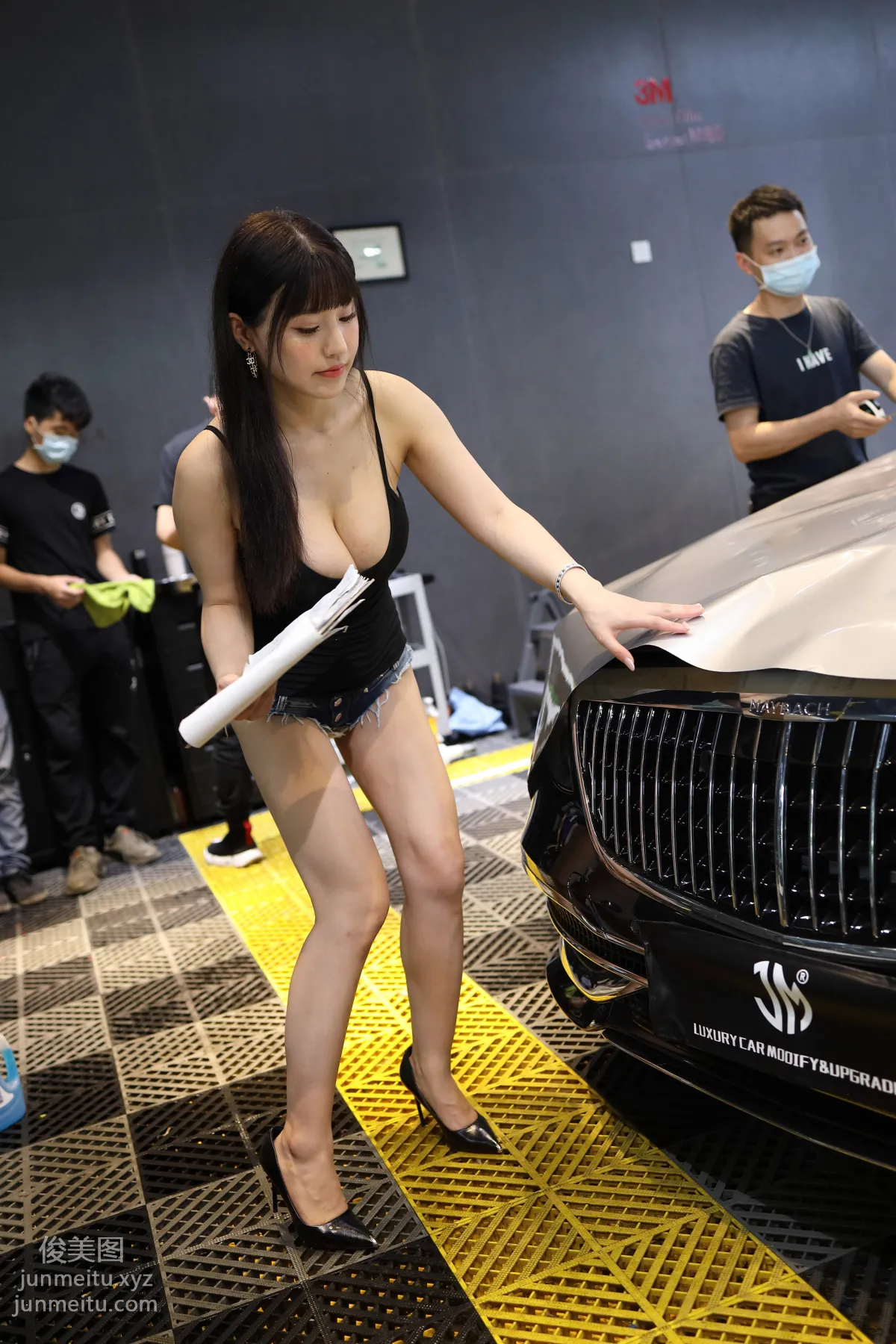 Mojing Street NO.173, The "Dutiful" Female Car Washer [423P] photo 307