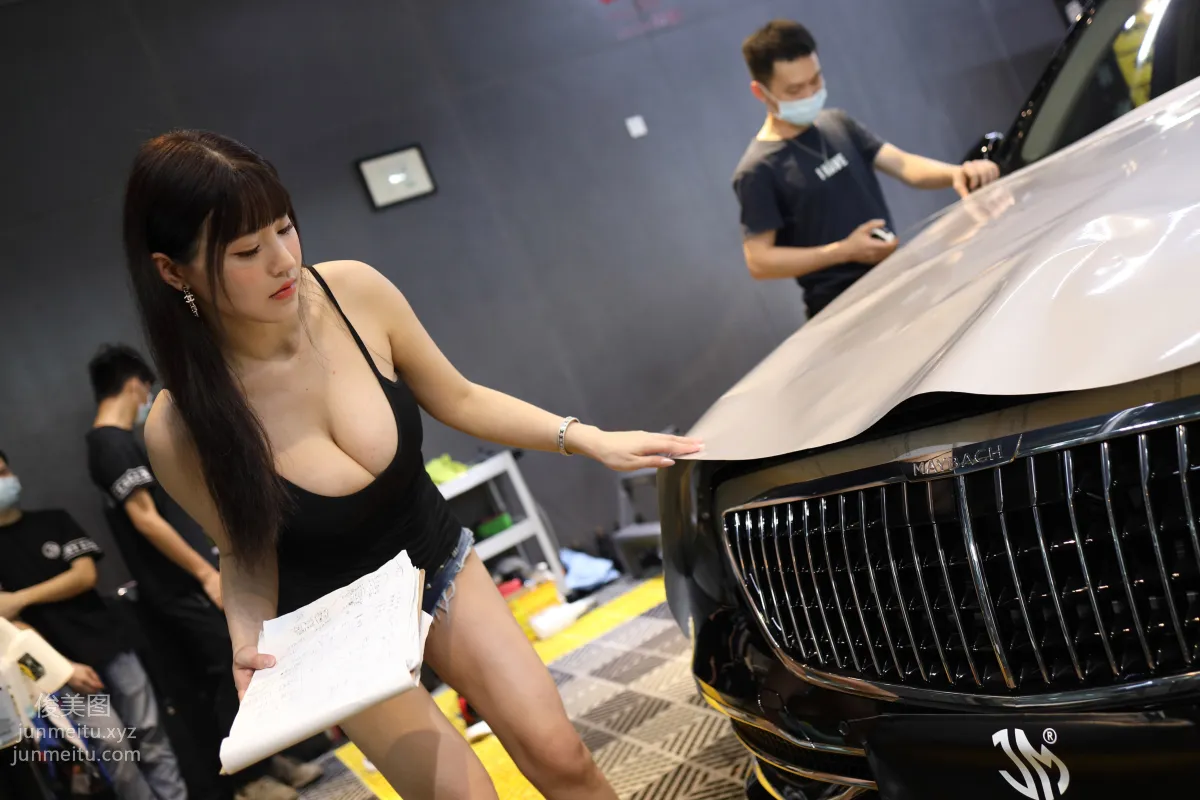 Mojing Street NO.173, The "Dutiful" Female Car Washer [423P] photo 315