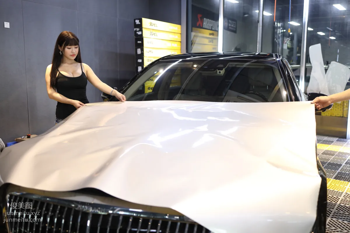 Mojing Street NO.173, The "Dutiful" Female Car Washer [423P] photo 337