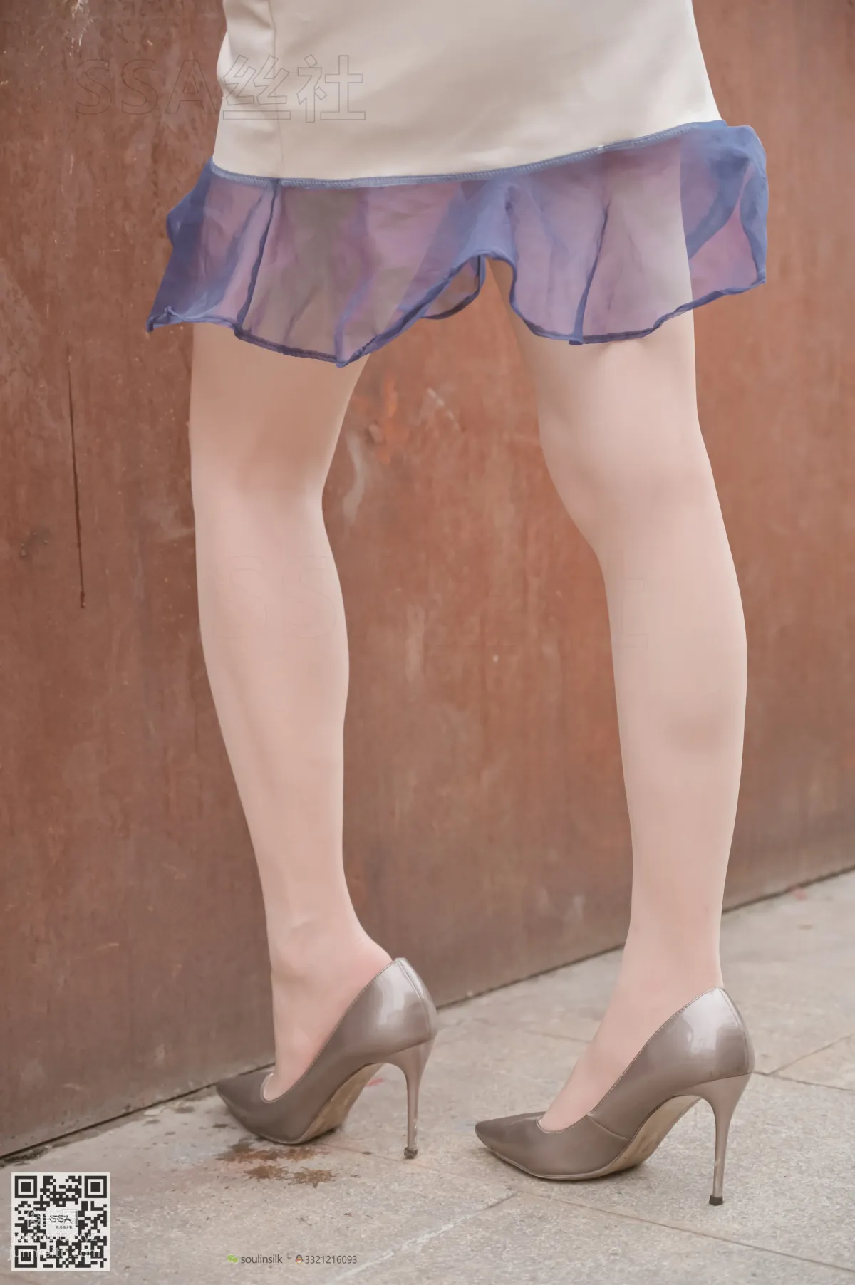 [SSA] Ultra HD Photos NO.099 Xue Li Leg Model Xue Li Street Snap Short Skirt Nude Stockings [155P] photo 15