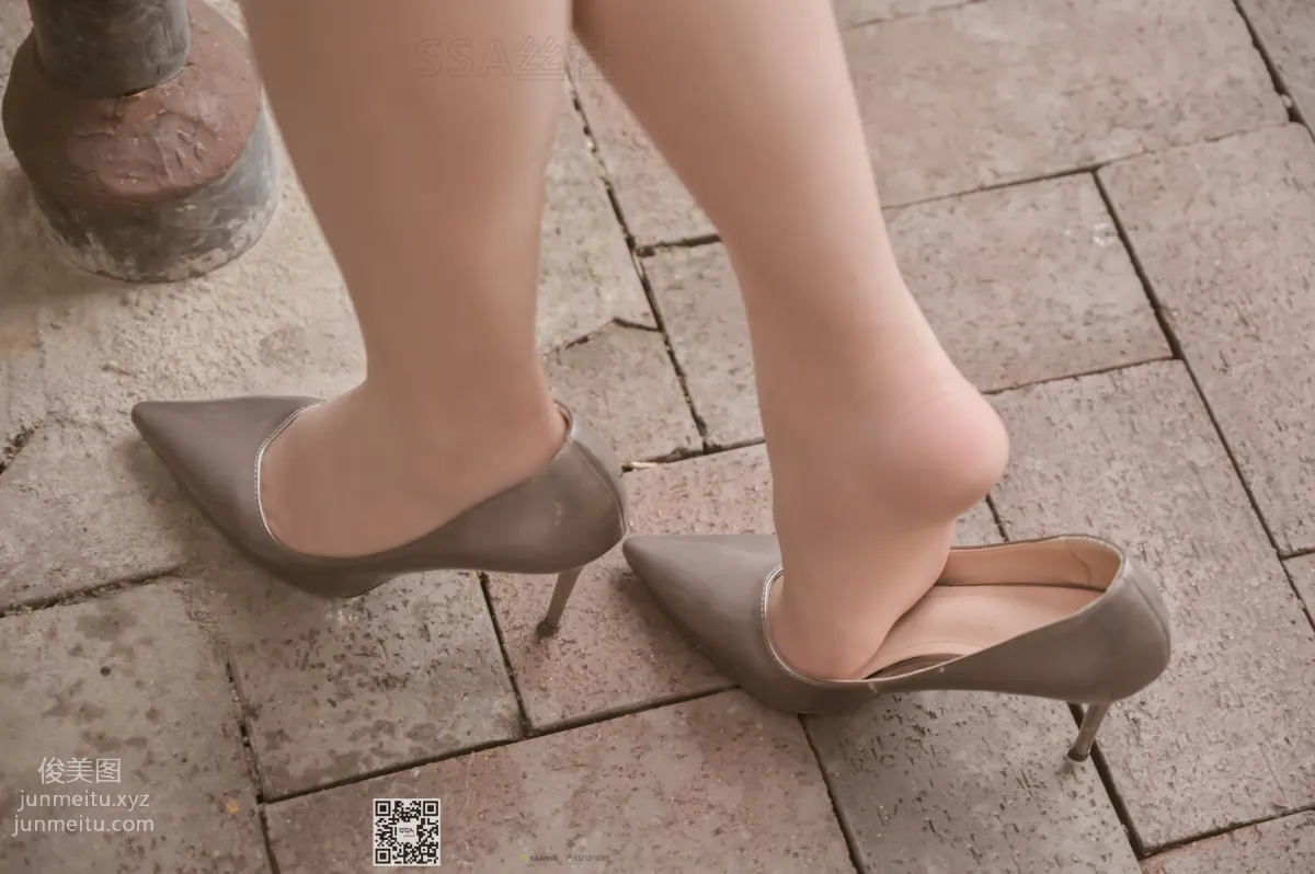 [SSA] Ultra HD Photos NO.099 Xue Li Leg Model Xue Li Street Snap Short Skirt Nude Stockings [155P] photo 78