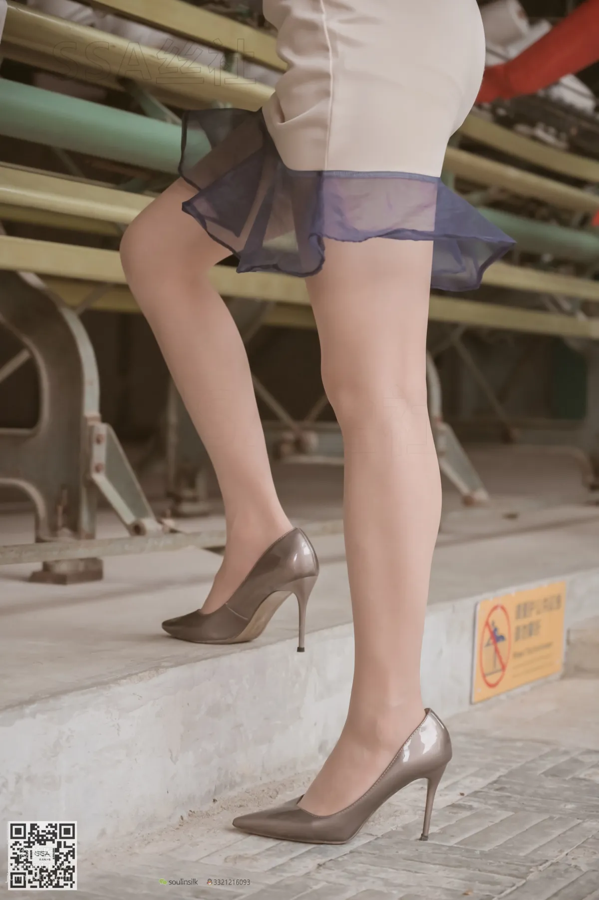 [SSA] Ultra HD Photos NO.099 Xue Li Leg Model Xue Li Street Snap Short Skirt Nude Stockings [155P] photo 81