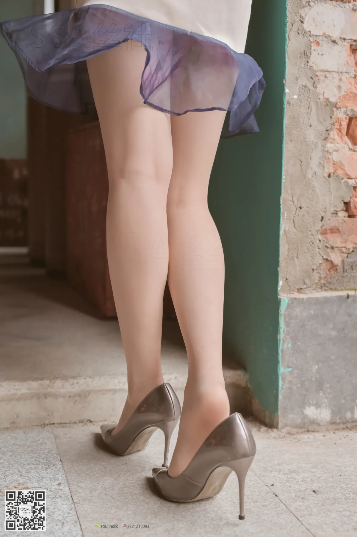 [SSA] Ultra HD Photos NO.099 Xue Li Leg Model Xue Li Street Snap Short Skirt Nude Stockings [155P] photo 120