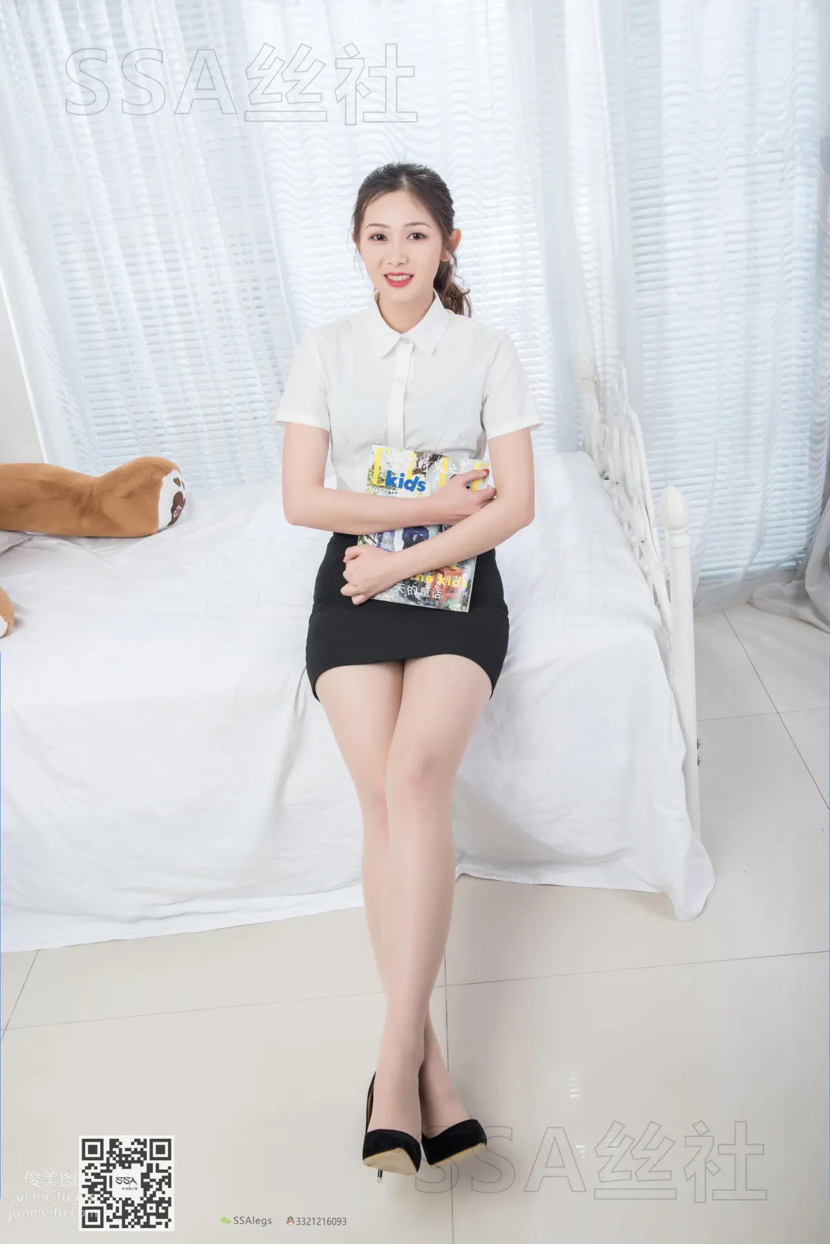 [SSA] Ultra HD Photo Set NO.087 Wenwen Sweet OL Outfit [163P] photo 9
