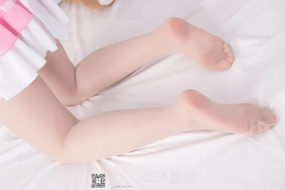 [SSA] Ultra HD Photo Set NO.089 Wenwen Sweet Smile Healing Style Pink Maid Outfit [158P] photo 133