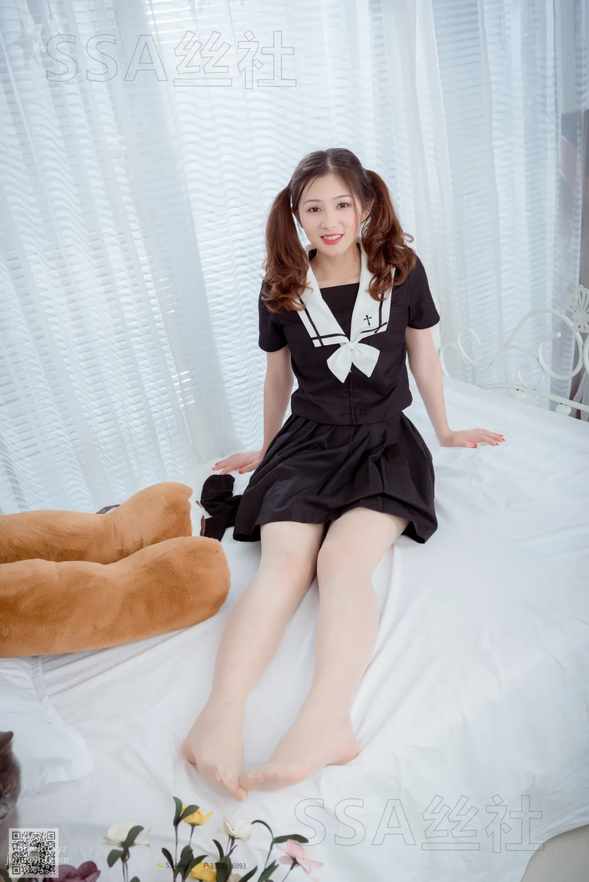 [SSA絲社]超清寫真 NO.079 雯雯 笑容治愈系小姐姐JK制服[132P] 104