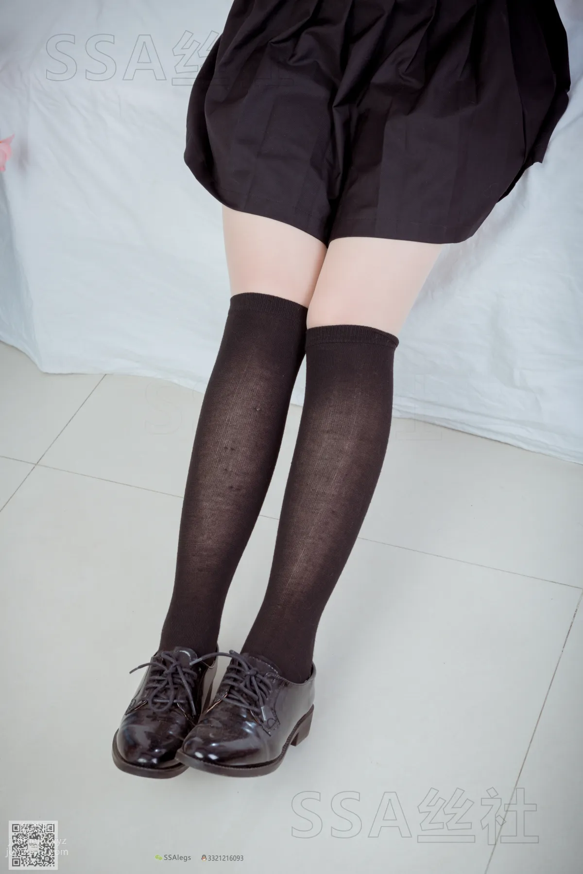 [SSA絲社]超清寫真 NO.079 雯雯 笑容治愈系小姐姐JK制服[132P] 100