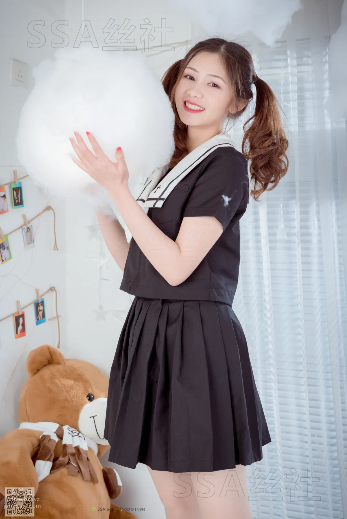 [SSA絲社]超清寫真 NO.079 雯雯 笑容治愈系小姐姐JK制服[132P] 127
