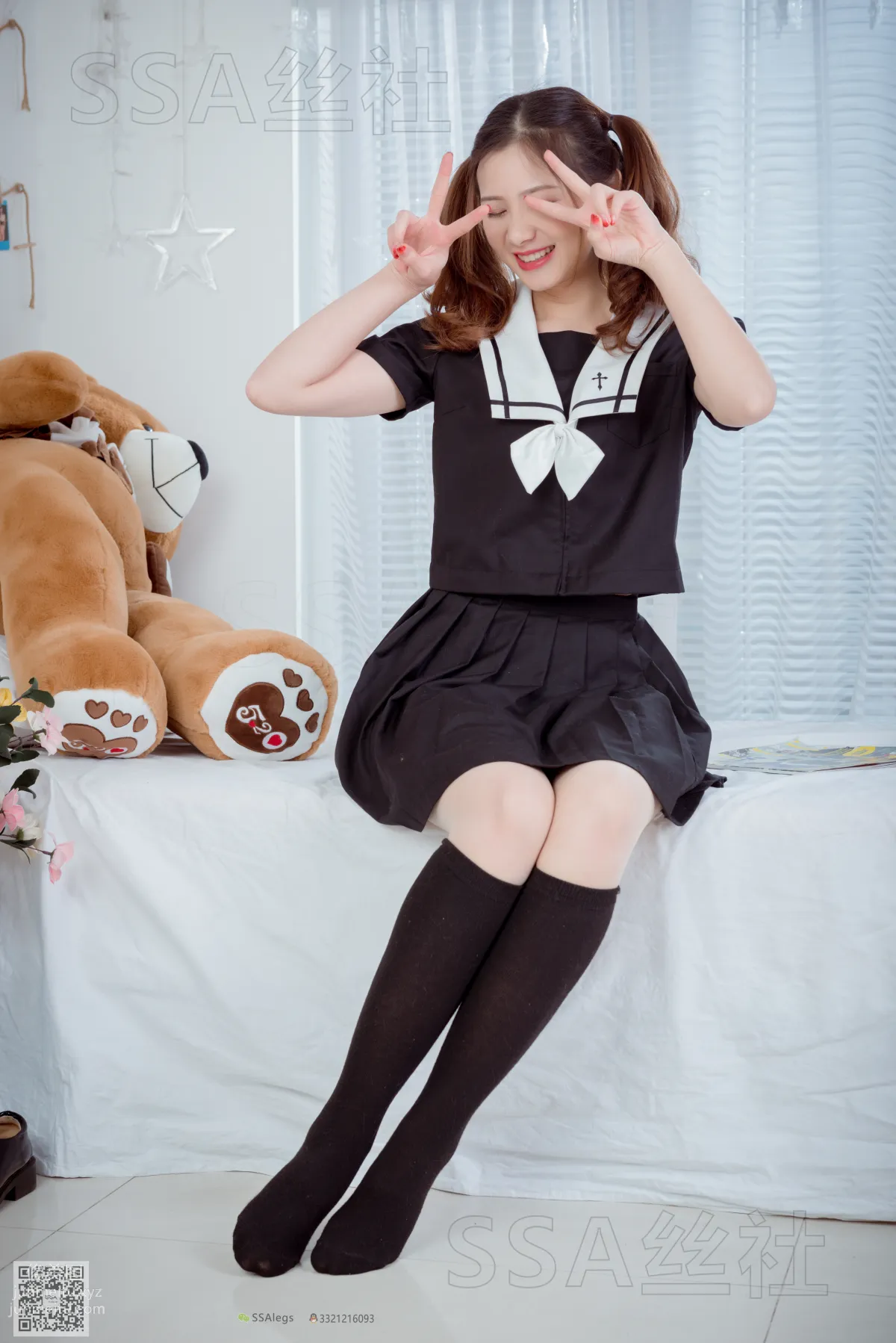 [SSA絲社]超清寫真 NO.079 雯雯 笑容治愈系小姐姐JK制服[132P] 66