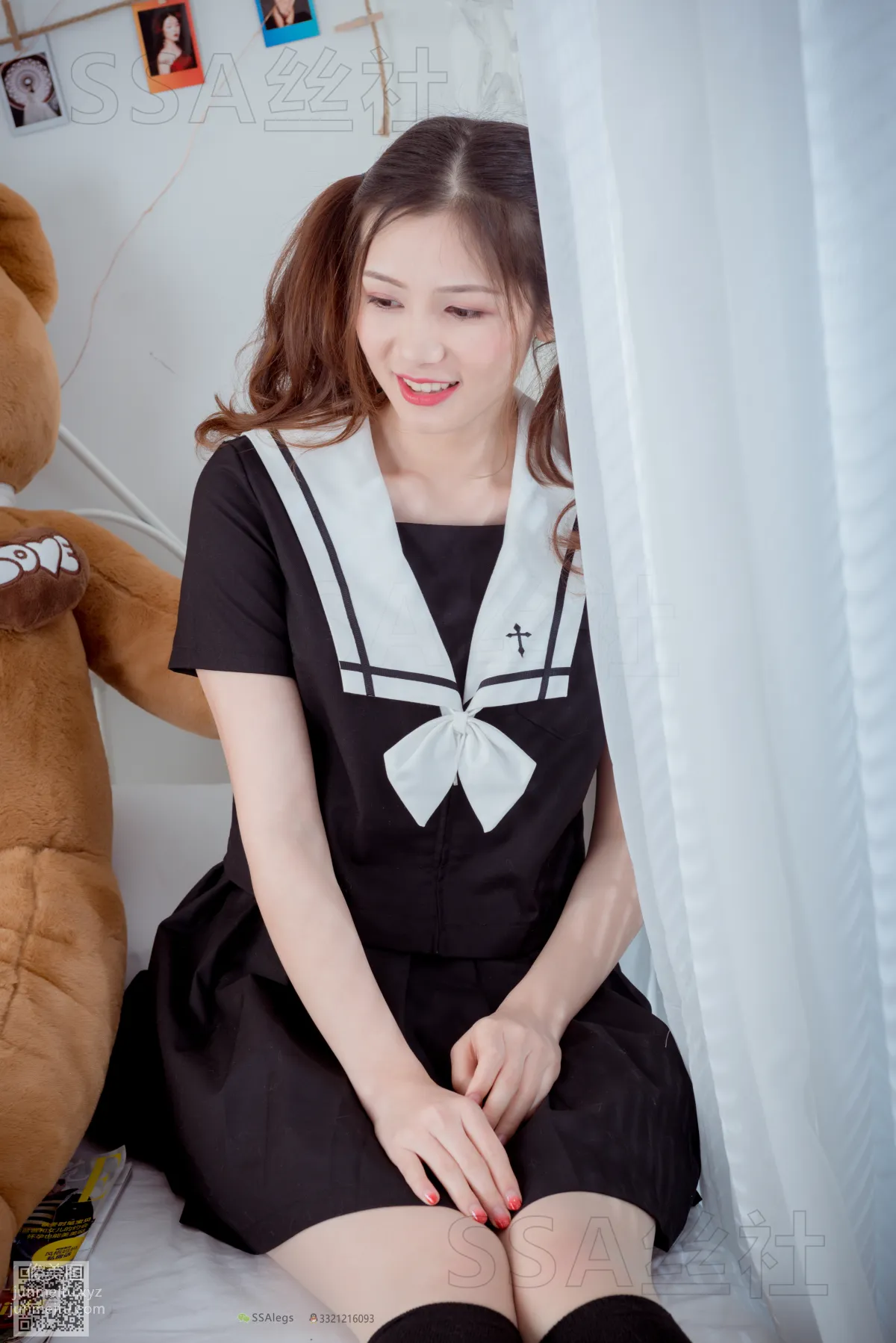 [SSA絲社]超清寫真 NO.079 雯雯 笑容治愈系小姐姐JK制服[132P] 58