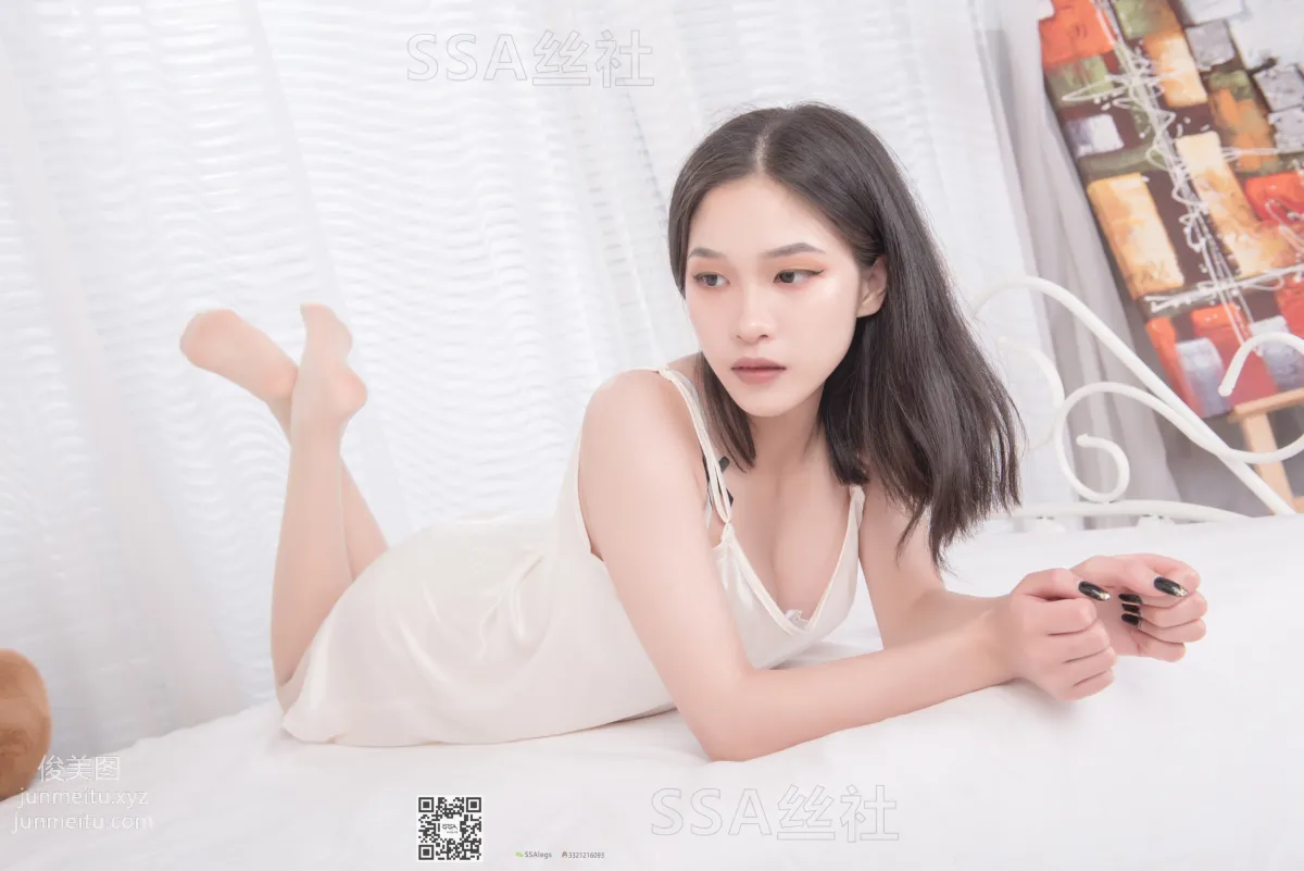 [SSA] Ultra HD Photo Set NO.091 Jiajia Little Stockings Girl Jiajia's Pajama Private Shoot [142P] photo 93
