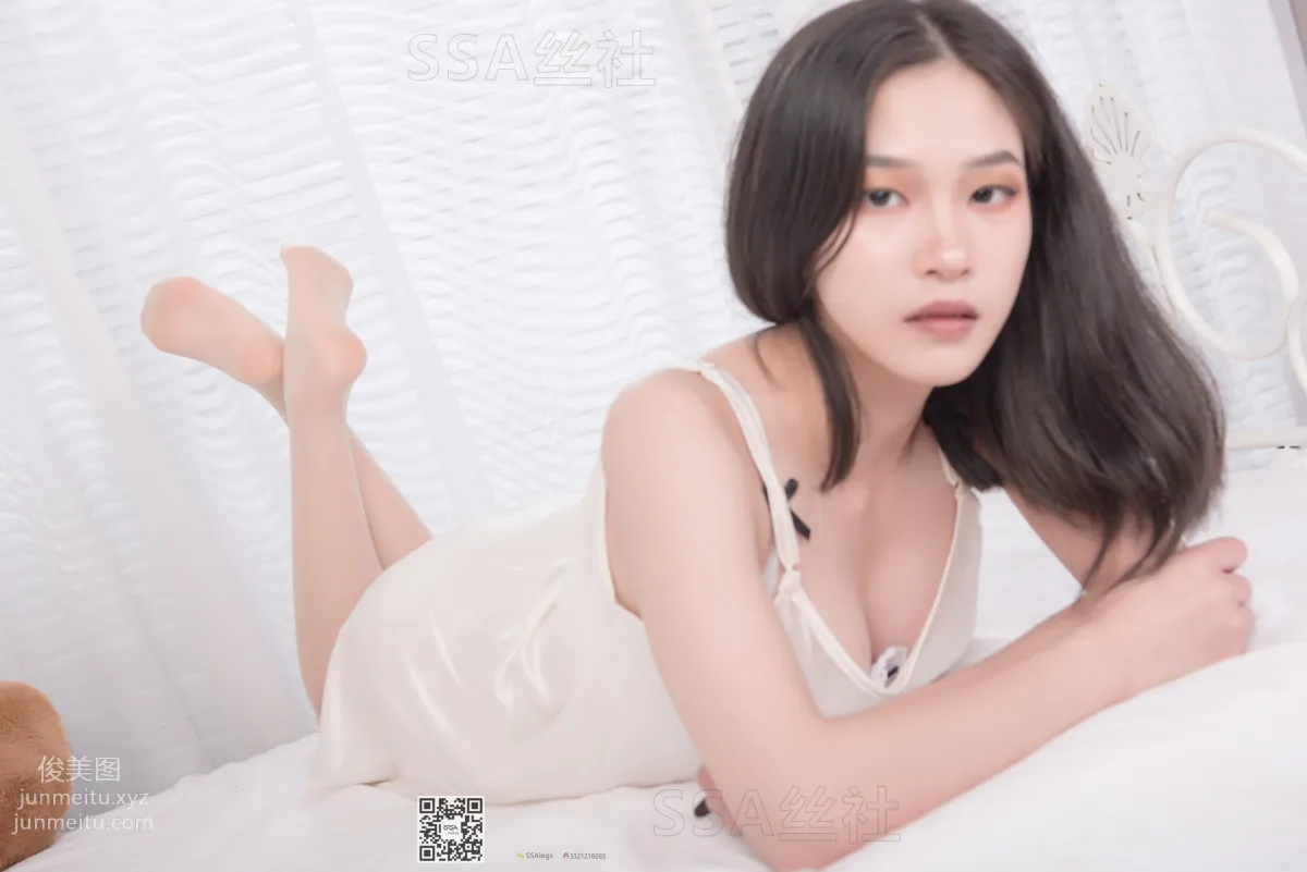 [SSA] Ultra HD Photo Set NO.091 Jiajia Little Stockings Girl Jiajia's Pajama Private Shoot [142P] photo 96