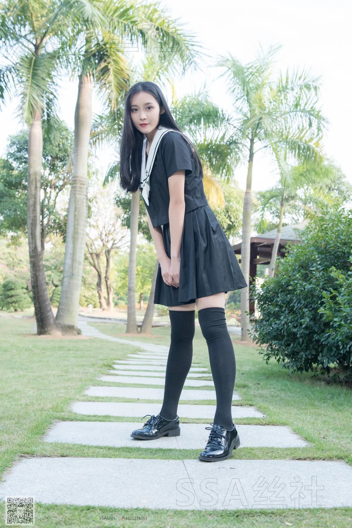 [SSA絲社]超清寫真 NO.060 君君 JK制服遊公園[111P] 39