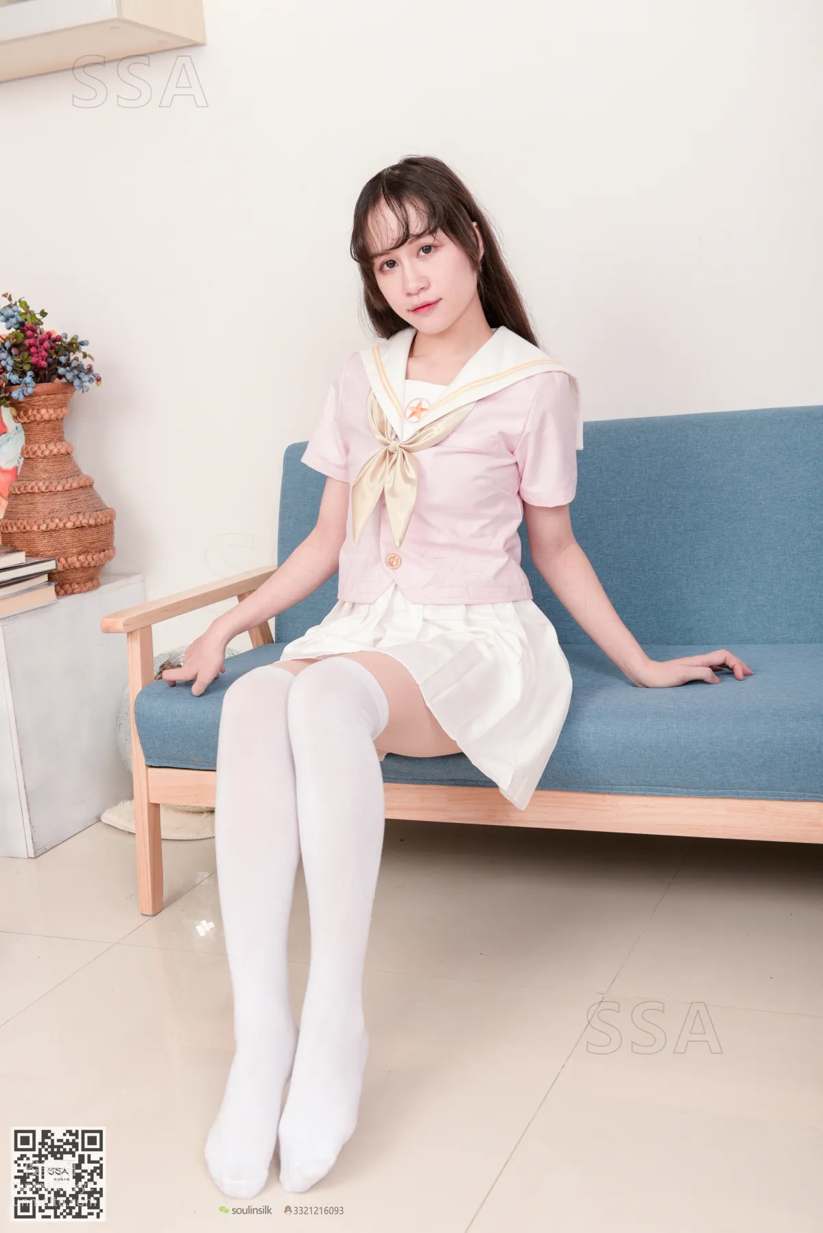 [SSA絲社]超清寫真 No.144 丹丹粉色JK制服 [195P] 4