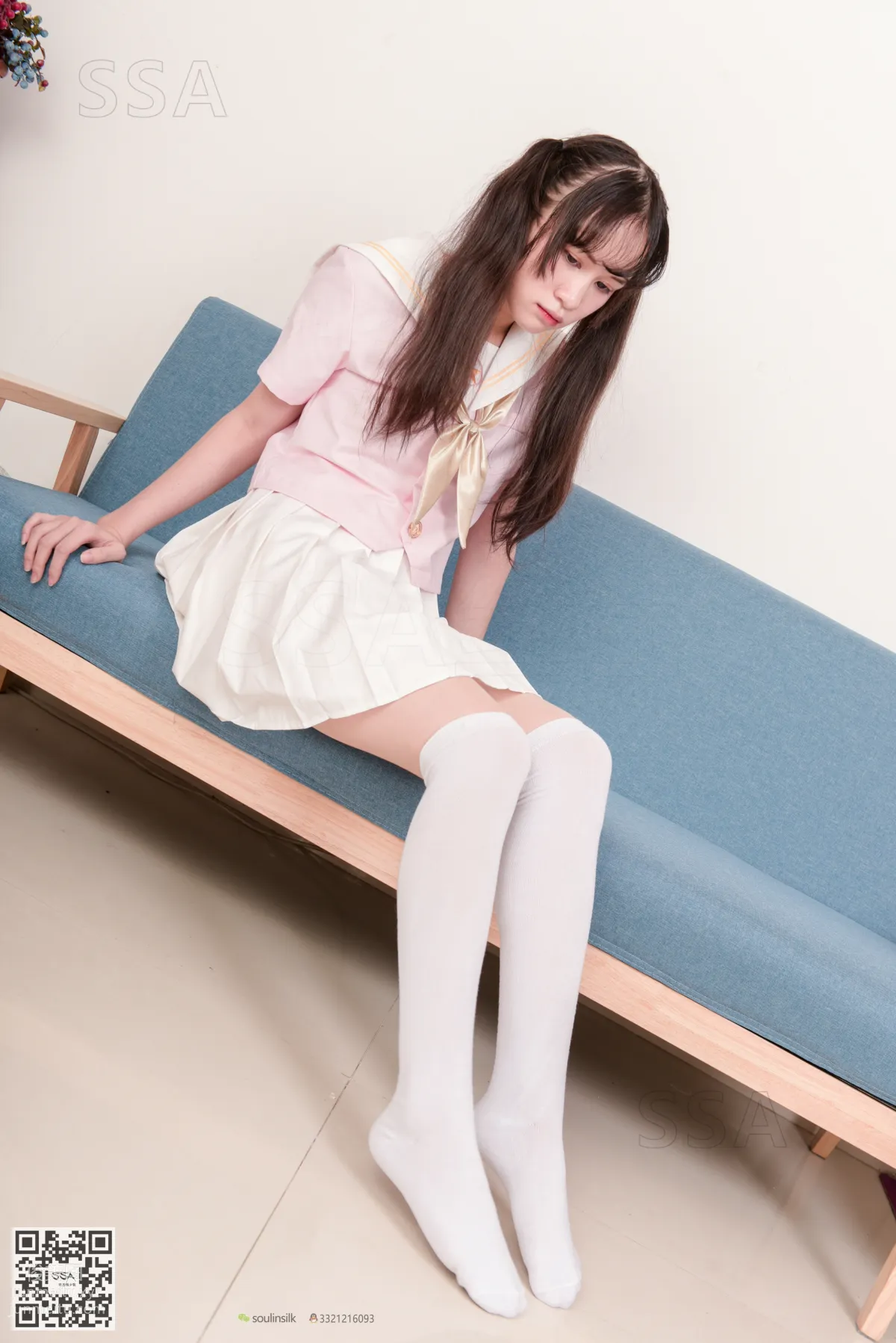 [SSA絲社]超清寫真 No.144 丹丹粉色JK制服 [195P] 16