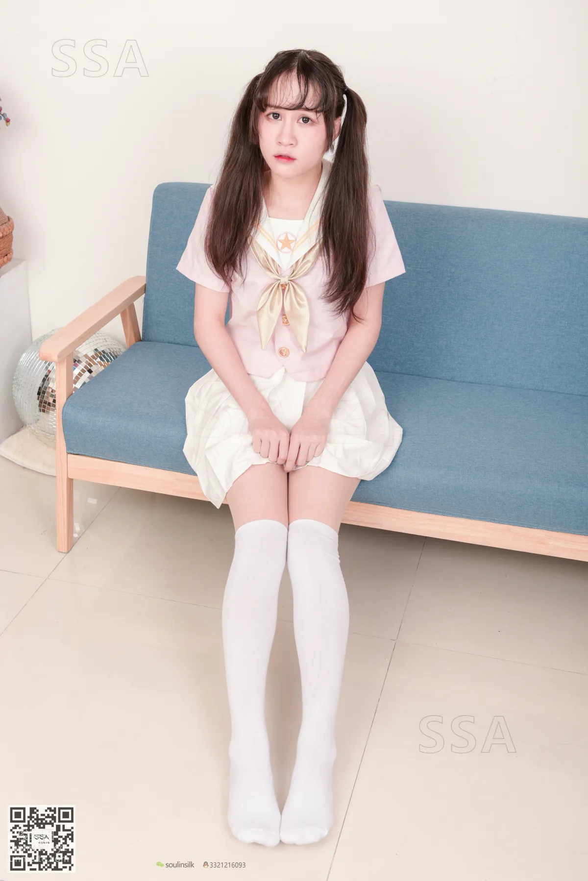 [SSA絲社]超清寫真 No.144 丹丹粉色JK制服 [195P] 20