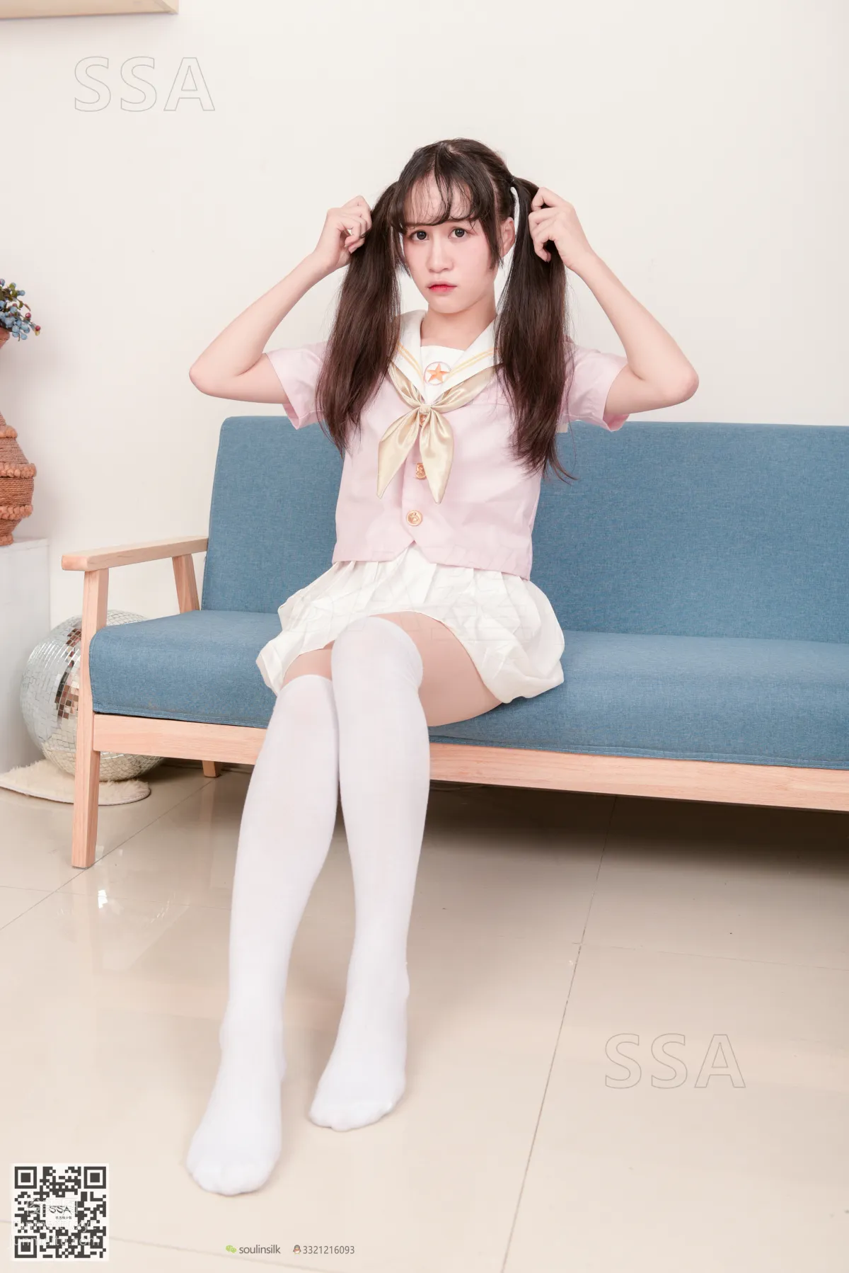 [SSA絲社]超清寫真 No.144 丹丹粉色JK制服 [195P] 27