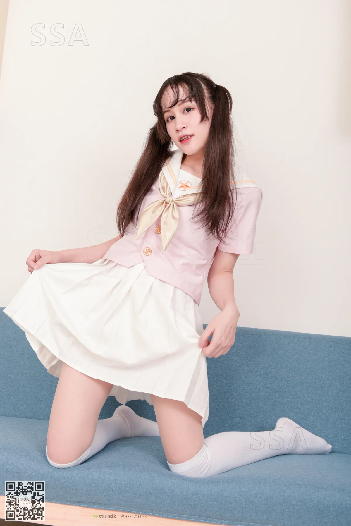 [SSA絲社]超清寫真 No.144 丹丹粉色JK制服 [195P] 46