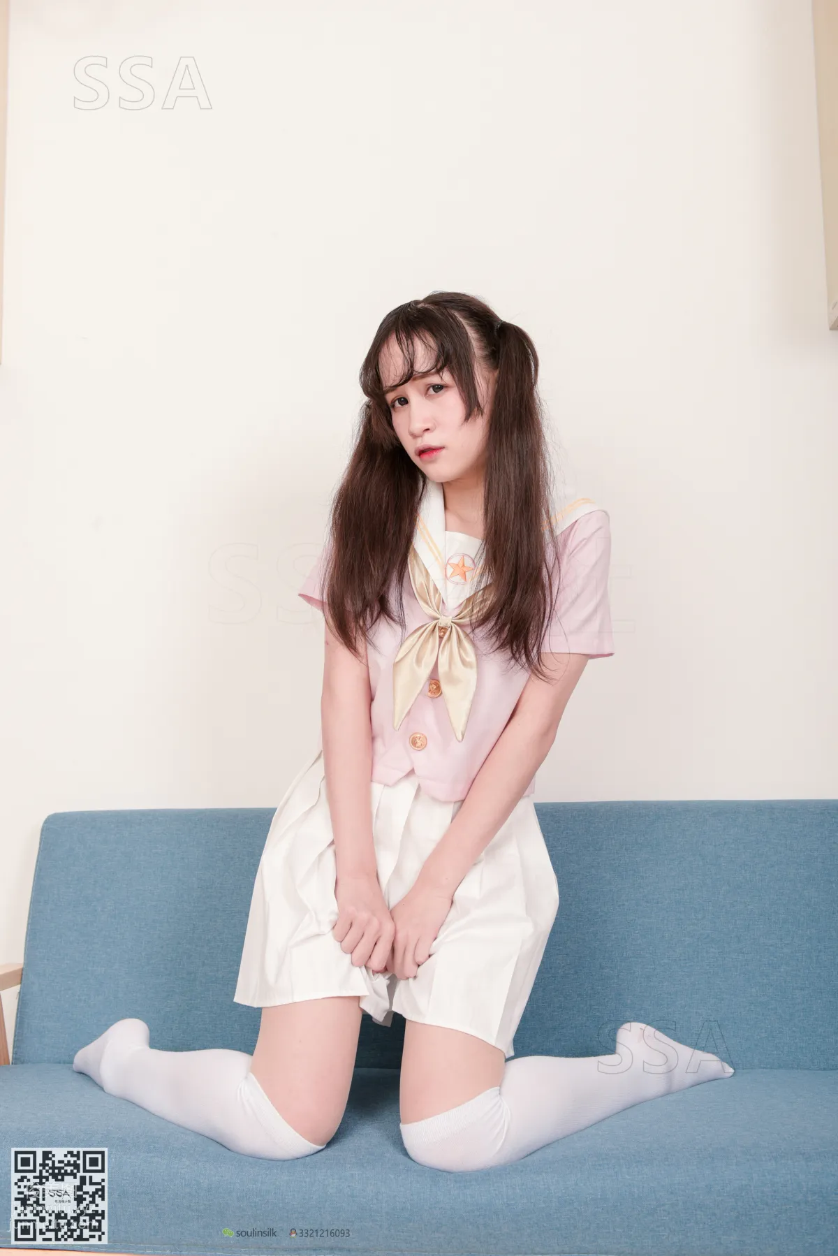 [SSA絲社]超清寫真 No.144 丹丹粉色JK制服 [195P] 48