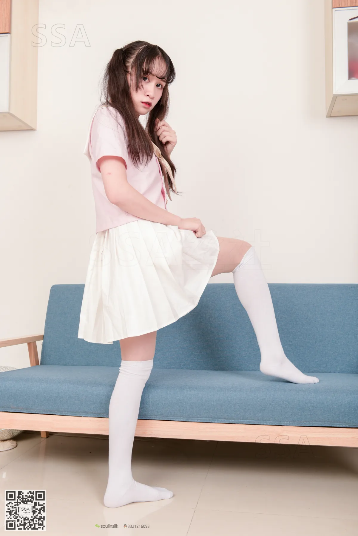 [SSA絲社]超清寫真 No.144 丹丹粉色JK制服 [195P] 60