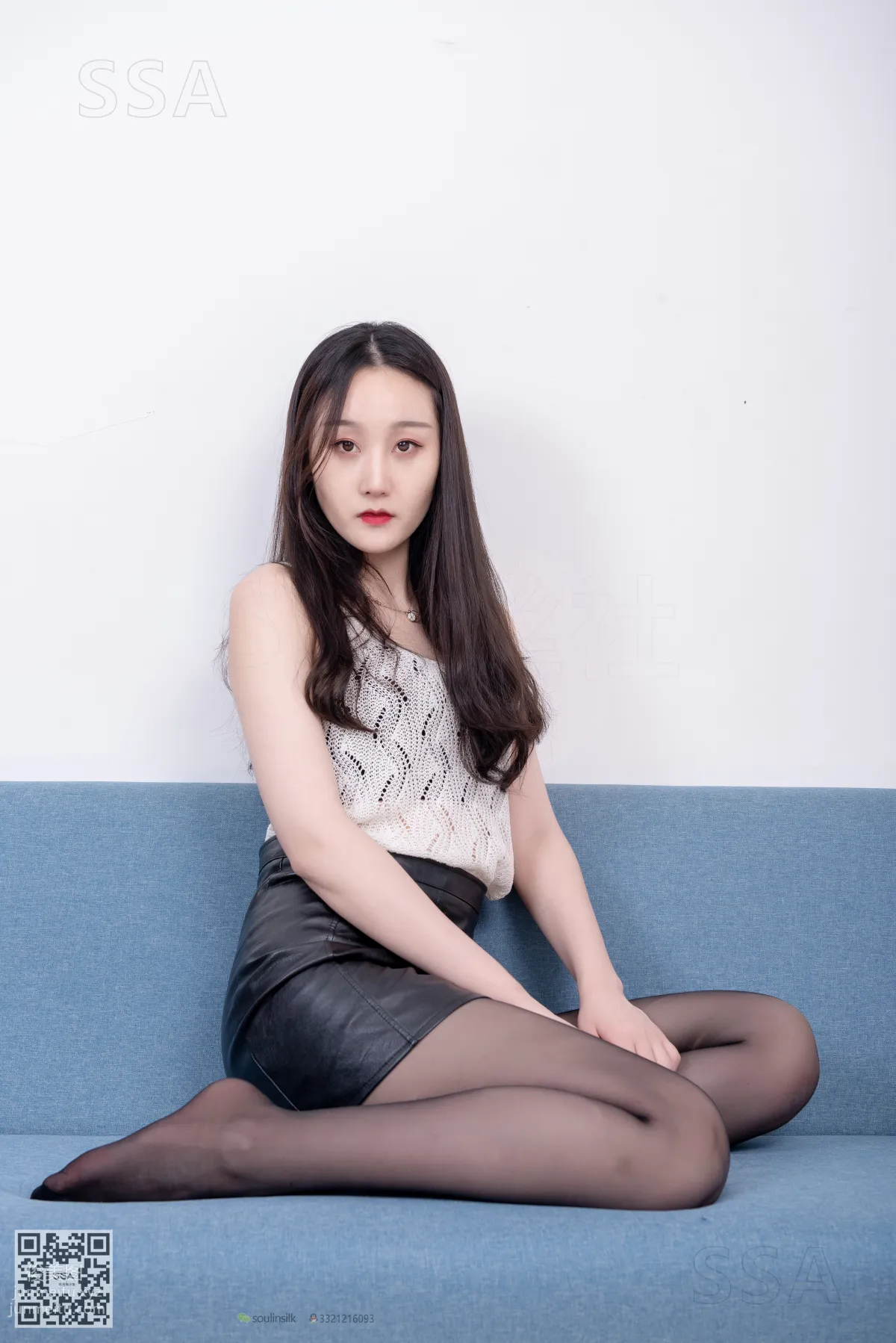 [SSA] Ultra HD Photos No.173 Yao Yao Leather Skirt and Black Stockings Sexy Outfit Demonstration [118P] photo 77