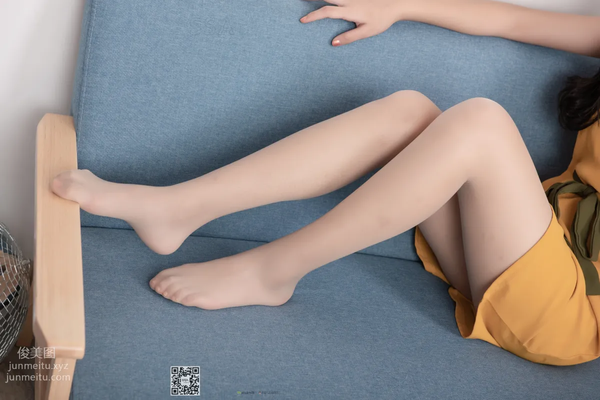 [SSA絲社]超清寫真 NO.165 小涼 黃色連衣裙肉絲首秀[99P] 45
