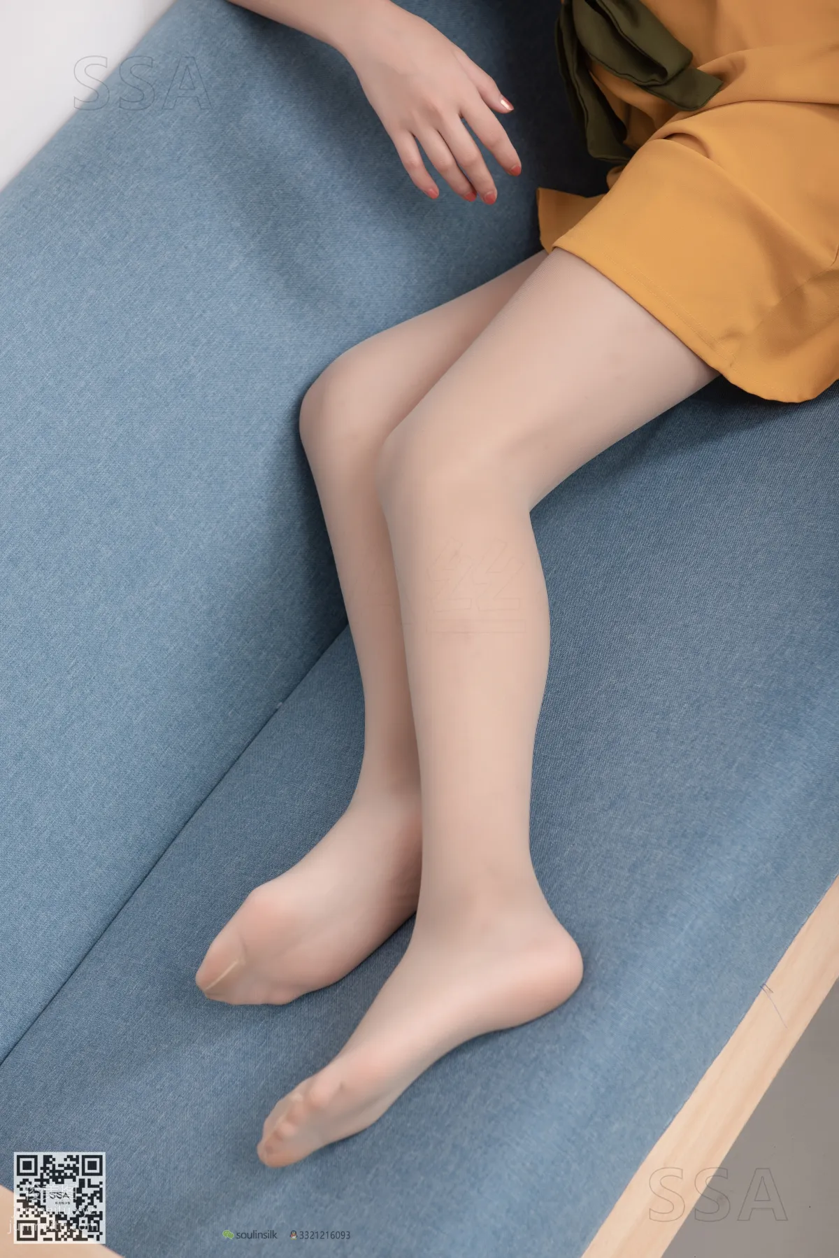[SSA絲社]超清寫真 NO.165 小涼 黃色連衣裙肉絲首秀[99P] 46