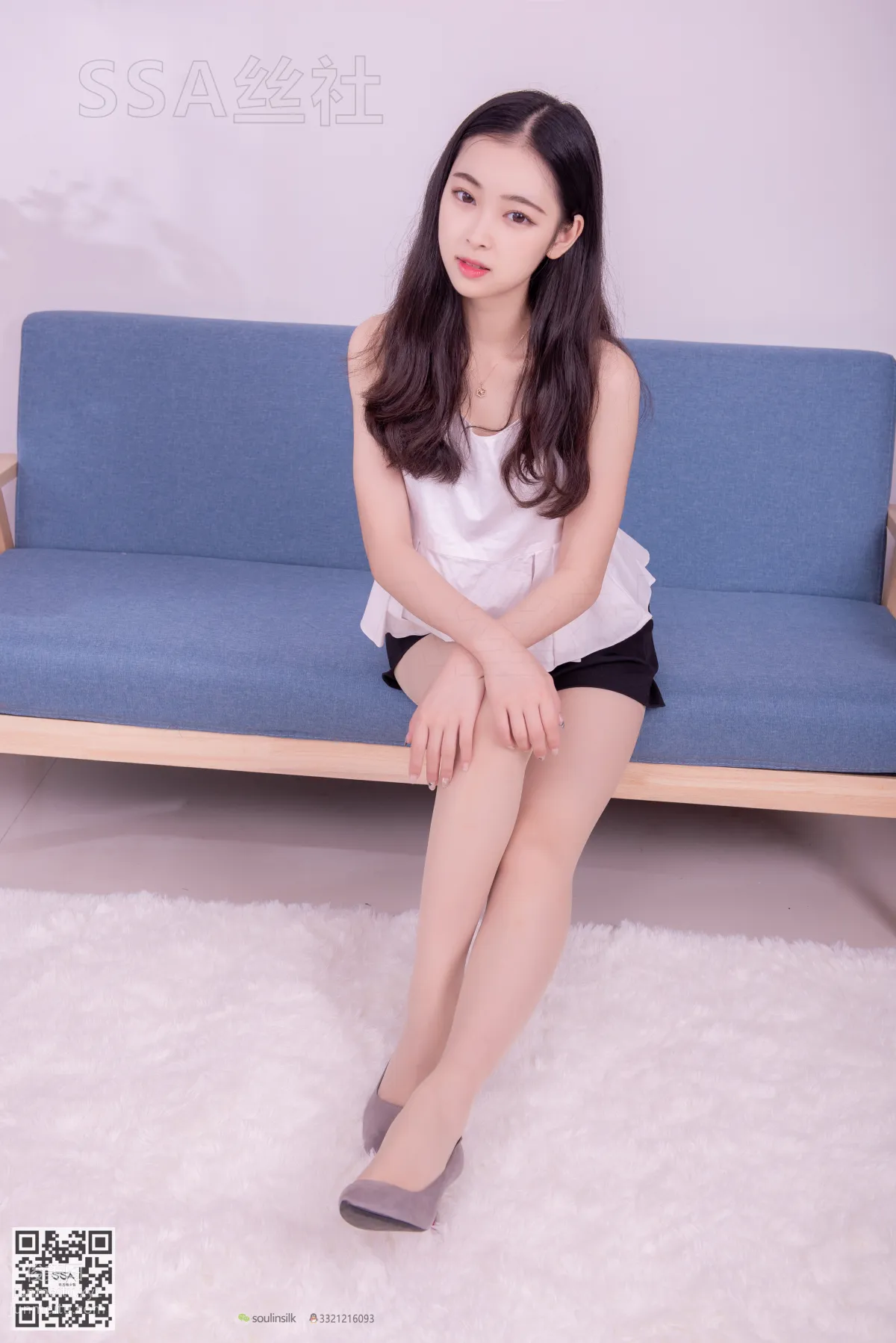 [SSA] Ultra HD Photos NO.129 Wen Juan Youthful Beautiful Girl Nude Stockings Beautiful Legs [150P] photo 18