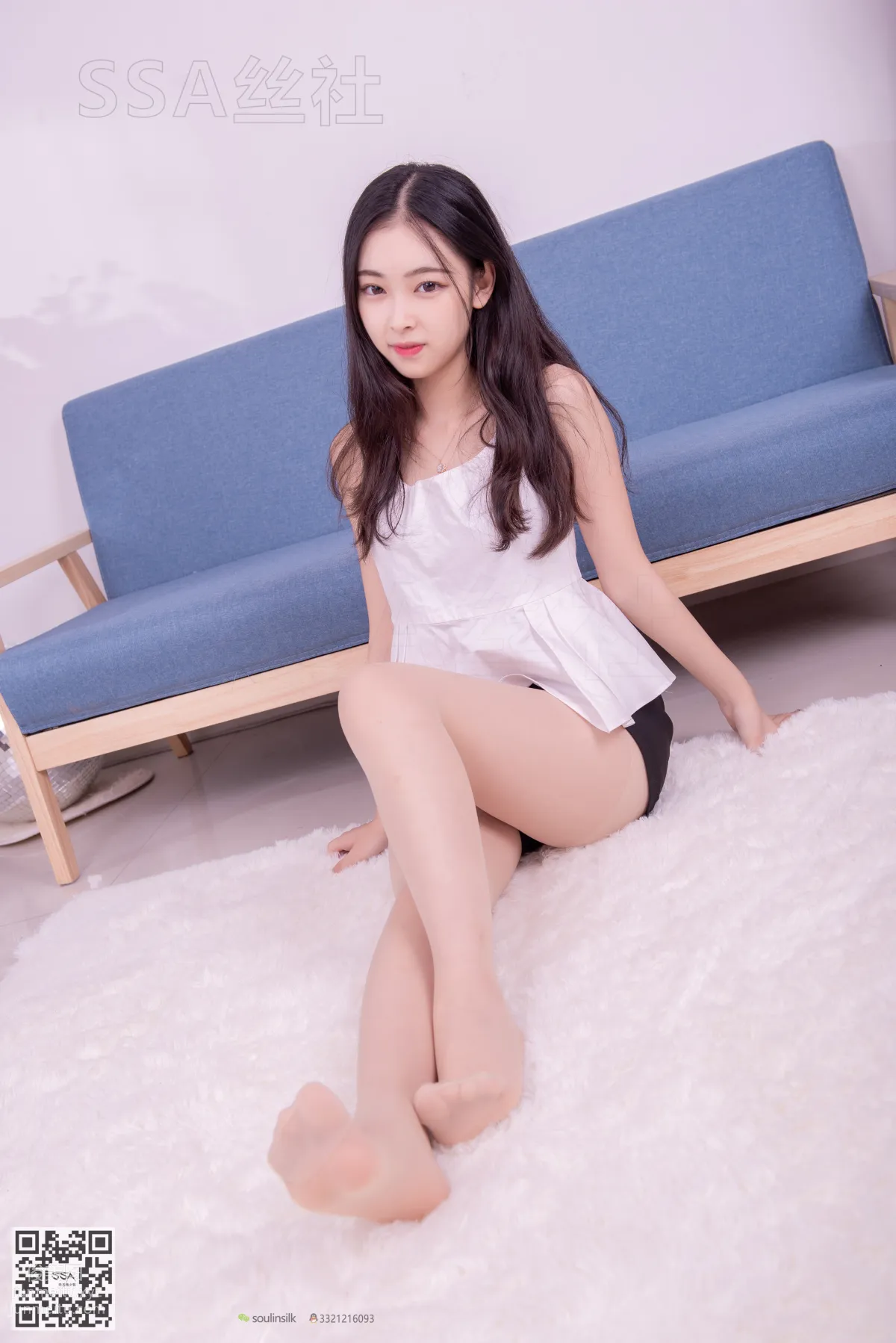 [SSA] Ultra HD Photos NO.129 Wen Juan Youthful Beautiful Girl Nude Stockings Beautiful Legs [150P] photo 92