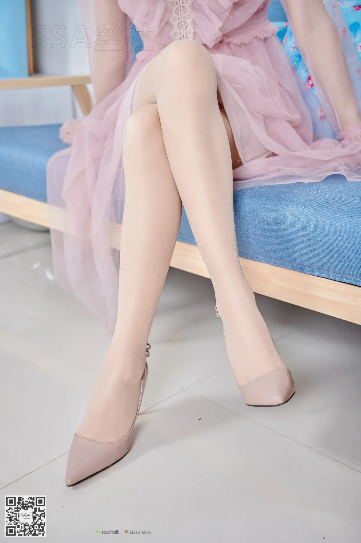 [SSA絲社]超清寫真 NO.114 慧慧 腿模慧慧笑容治愈系套少女粉[142P] 7