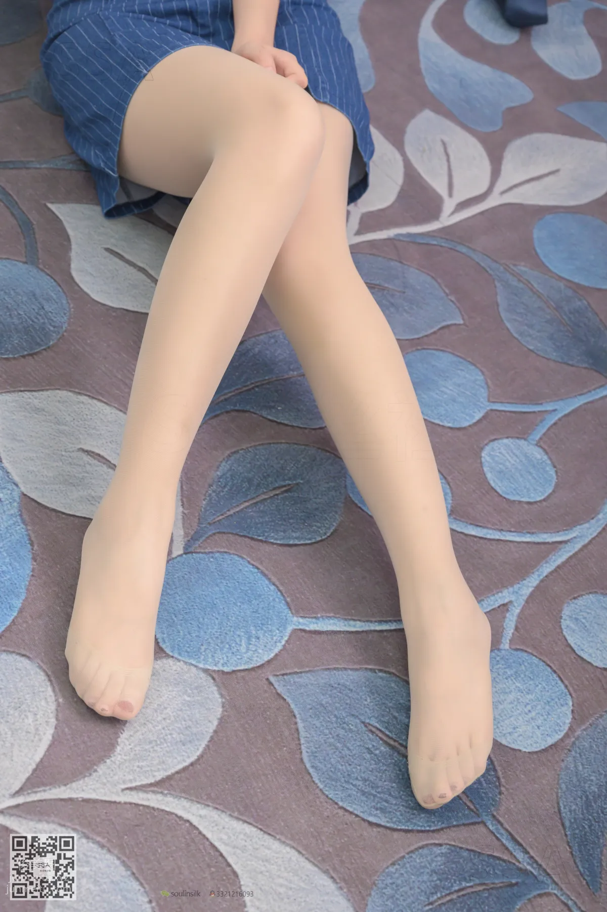 [SSA絲社]超清寫真 NO.192 小鹿 藍色條紋裙穿搭示範[160P] 116