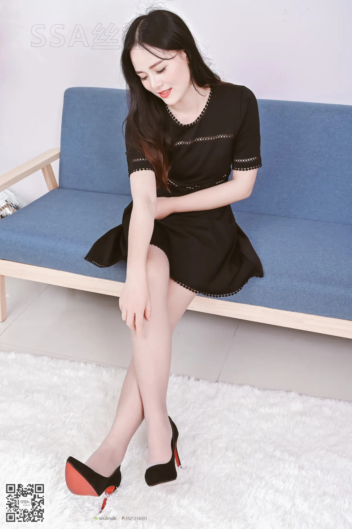 [SSA絲社]超清寫真 NO.133 曉曉 35碼精緻小腳的灰絲[140P] 20