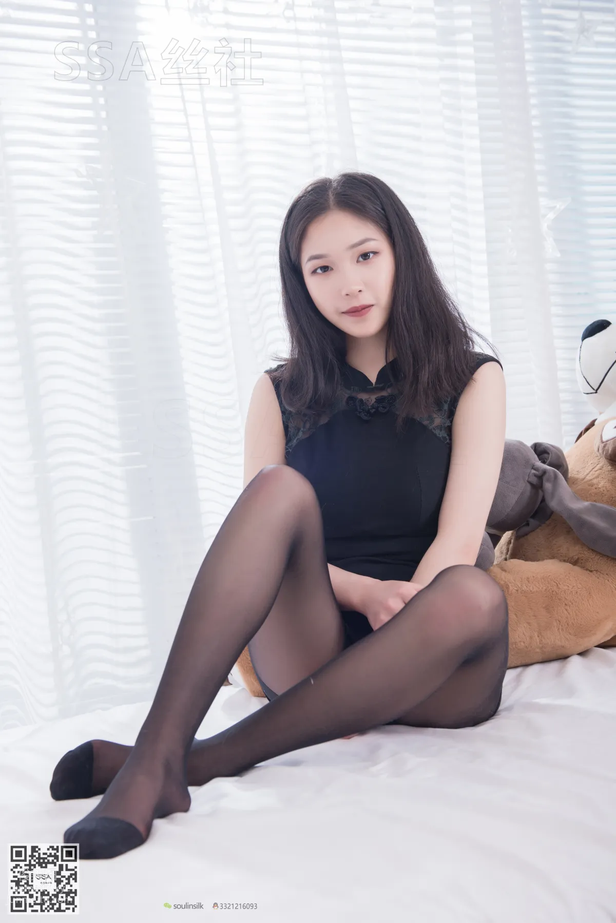 [SSA] Ultra HD Photos NO.101 Jia Jia Leg Model Jia Jia Short Qipao Sexy Close-Up [135P] photo 111