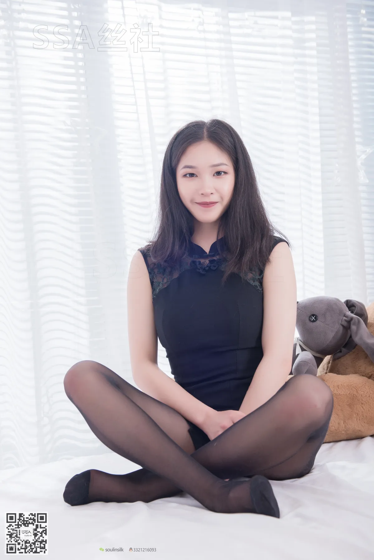 [SSA] Ultra HD Photos NO.101 Jia Jia Leg Model Jia Jia Short Qipao Sexy Close-Up [135P] photo 112