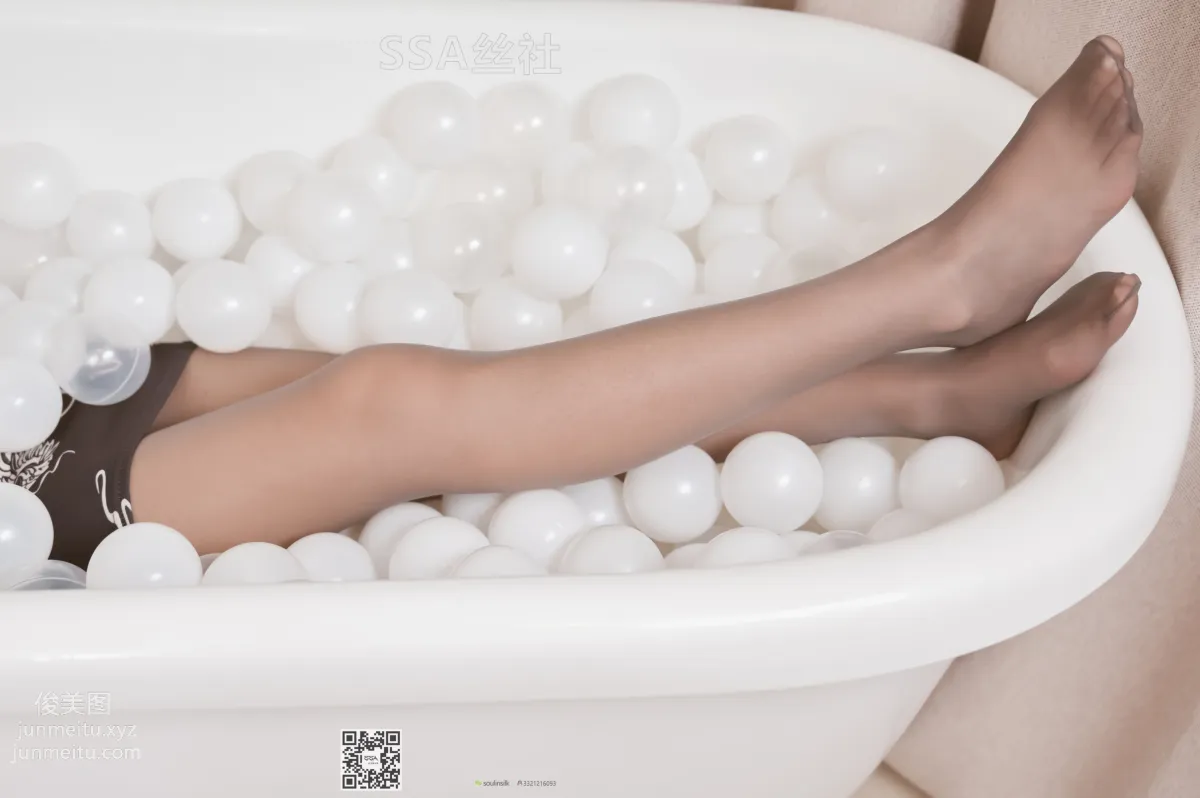 [SSA] Ultra HD Photos NO.105 Xi Xi Leg Model Xi Xi Ultra Short Qipao Gray Stockings Run Close-Up [153P] photo 60